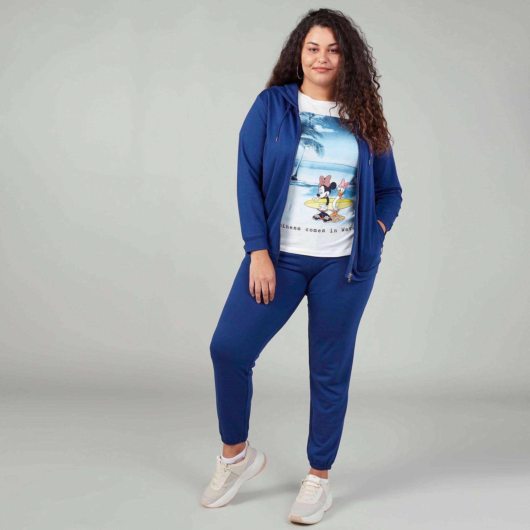 Mickey Mouse Printed Jacket with Long Sleeves and Hood-women-winterwear-coatsandjackets-jackets-image-2