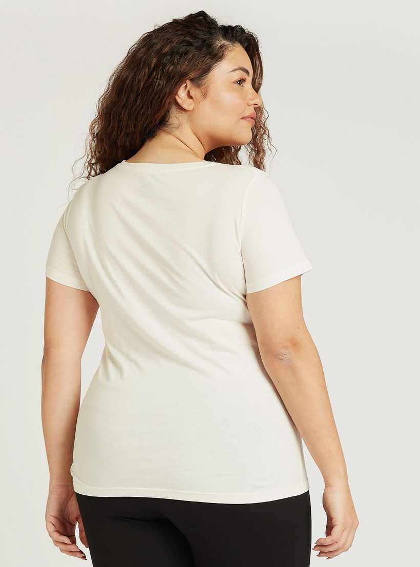 تيشيرت بياقة مستديرة وأكمام قصيرة وطبعات-women-clothing-tshirts-image-1
