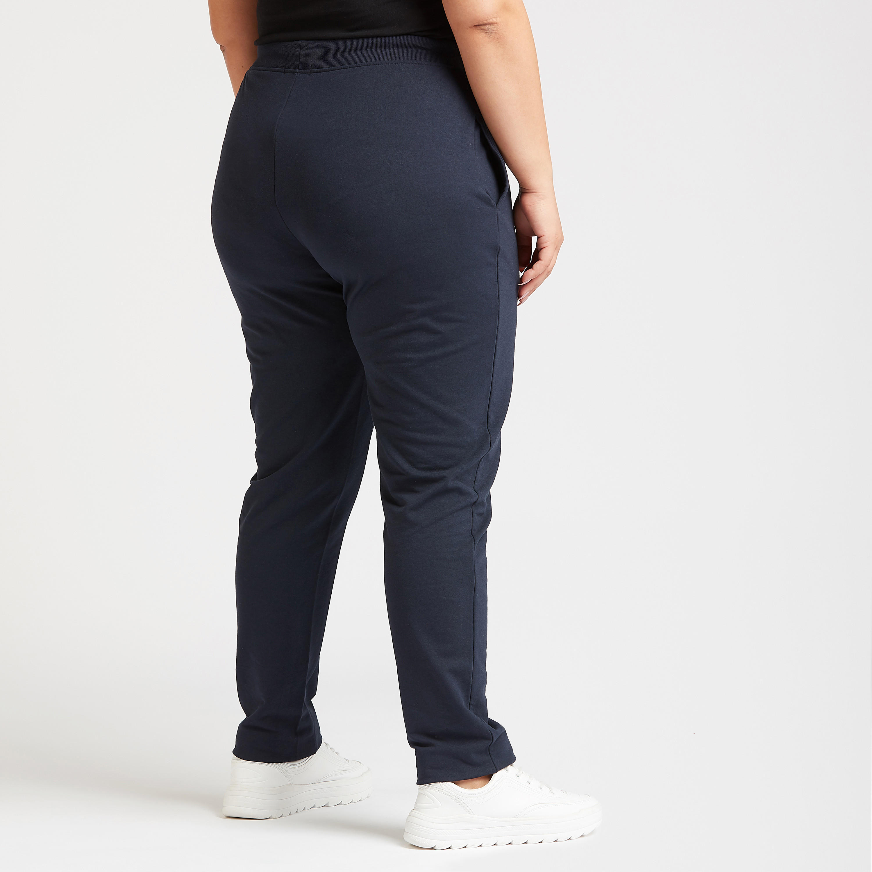 Full Length Solid Jog Pants with Pocket Detail and Drawstring-women-clothing-bottoms-joggers-image-4