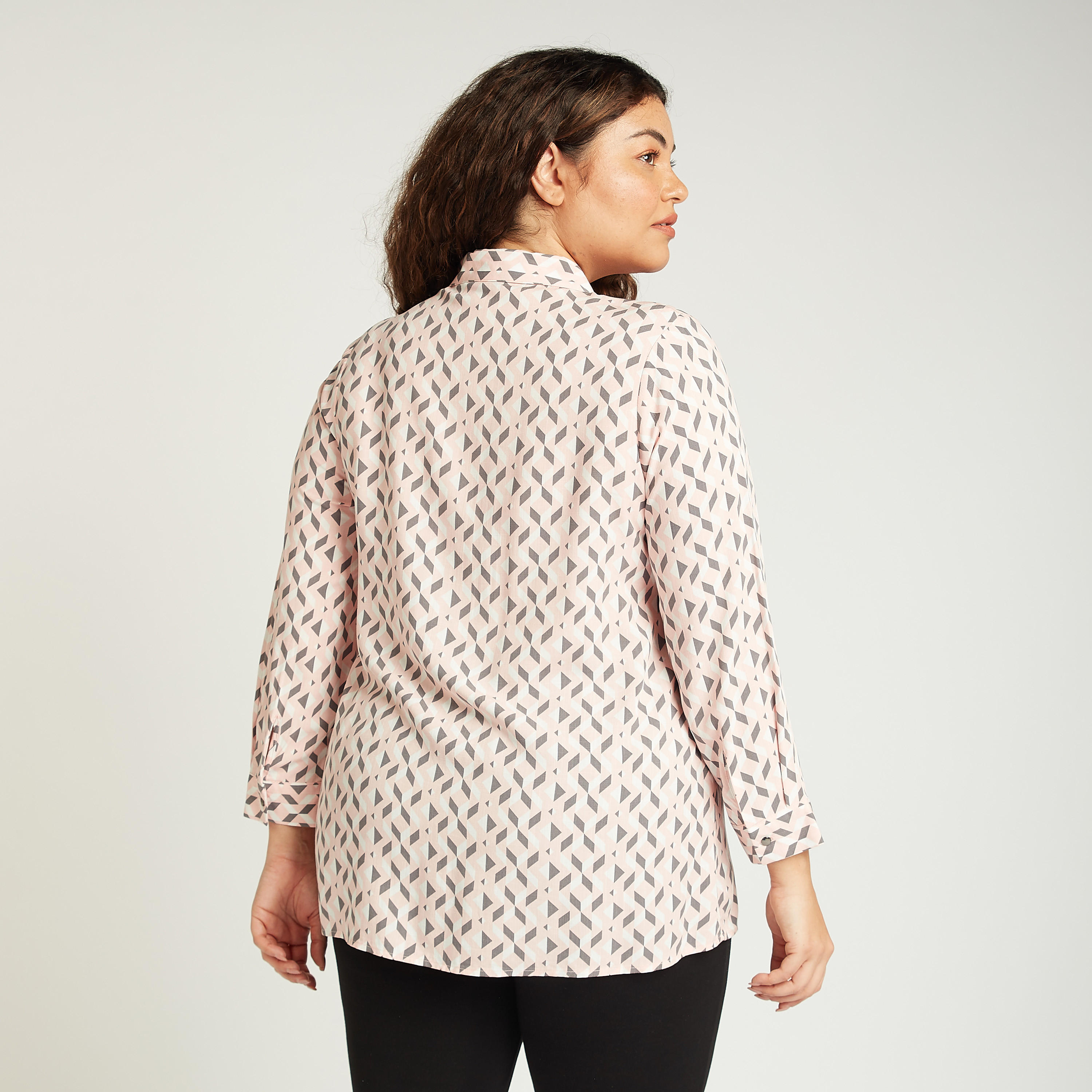 Printed Shirt with Long Sleeves and Spread Collar-women-clothing-shirtsandblouses-blouses-image-4