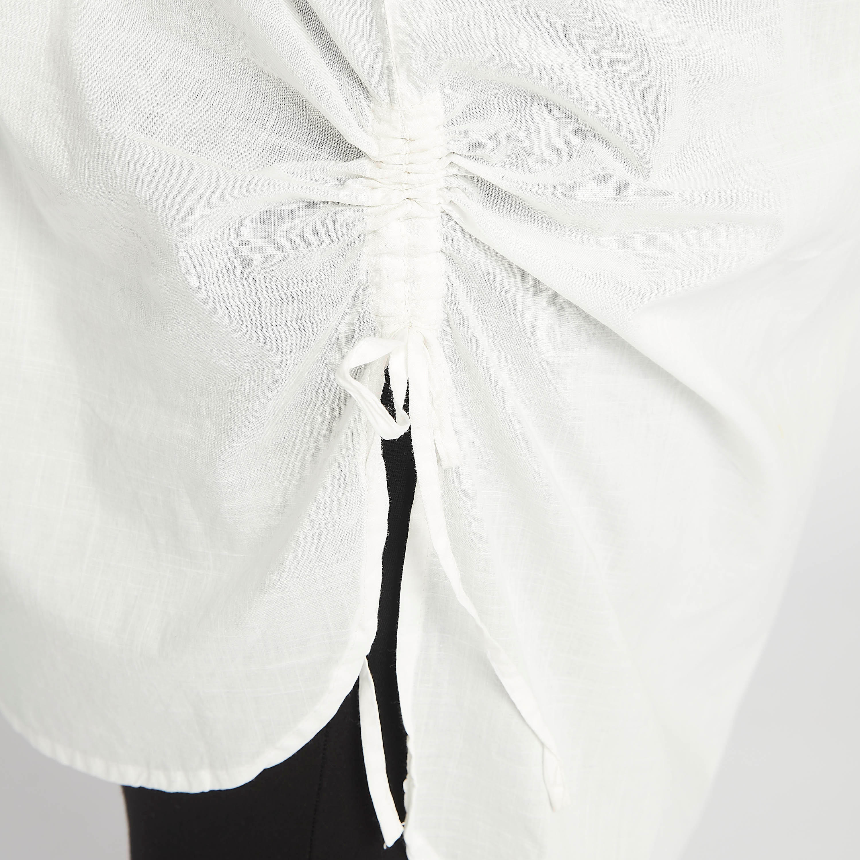 Solid Longline Shirt with Collar and Long Sleeves-women-clothing-shirtsandblouses-blouses-image-6