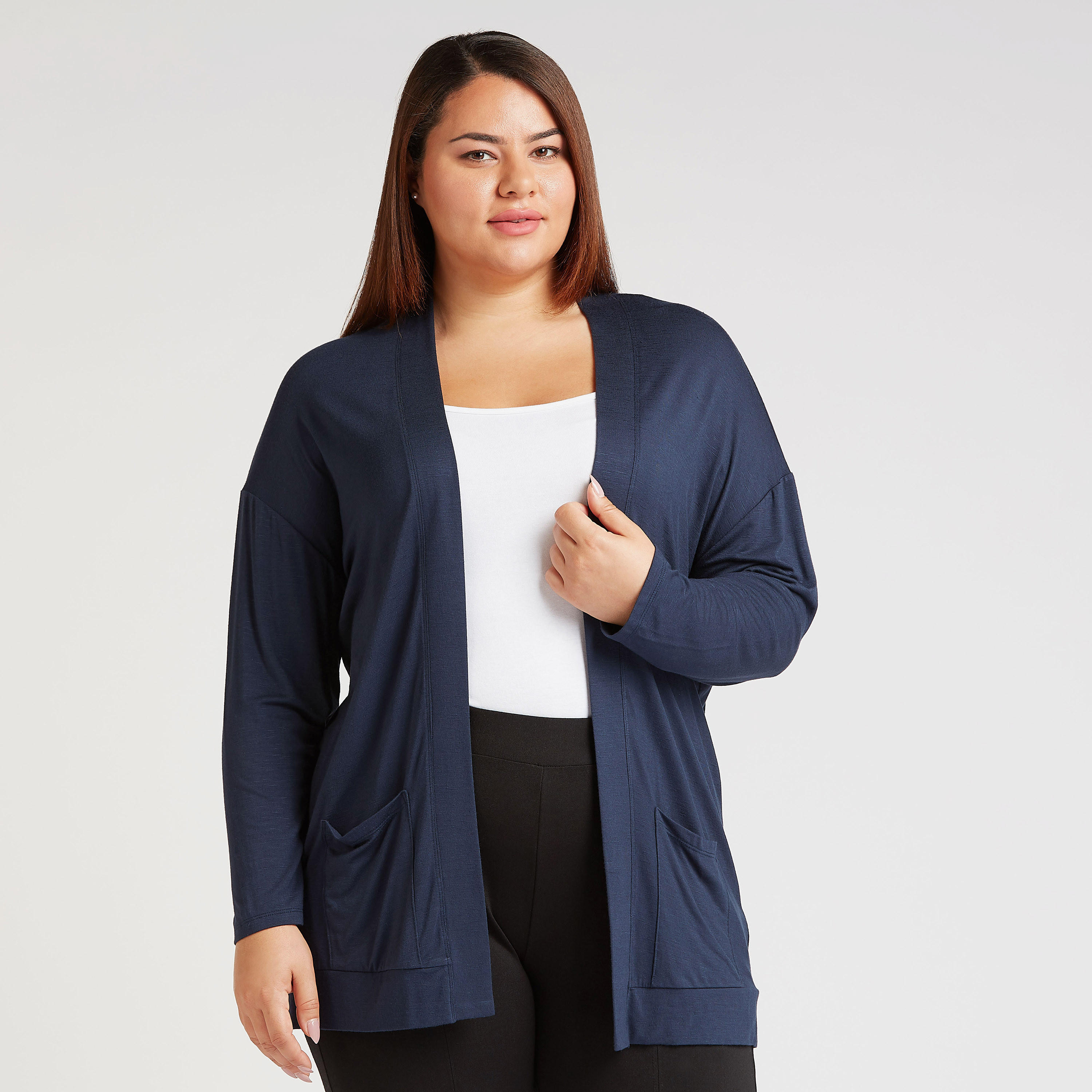 Solid Shrug with Long Sleeves-women-winterwear-cardigansandjumpers-cardigans-image-1