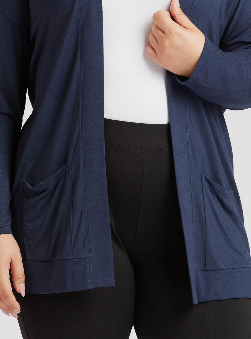 Solid Shrug with Long Sleeves-women-winterwear-cardigansandjumpers-cardigans-image-3
