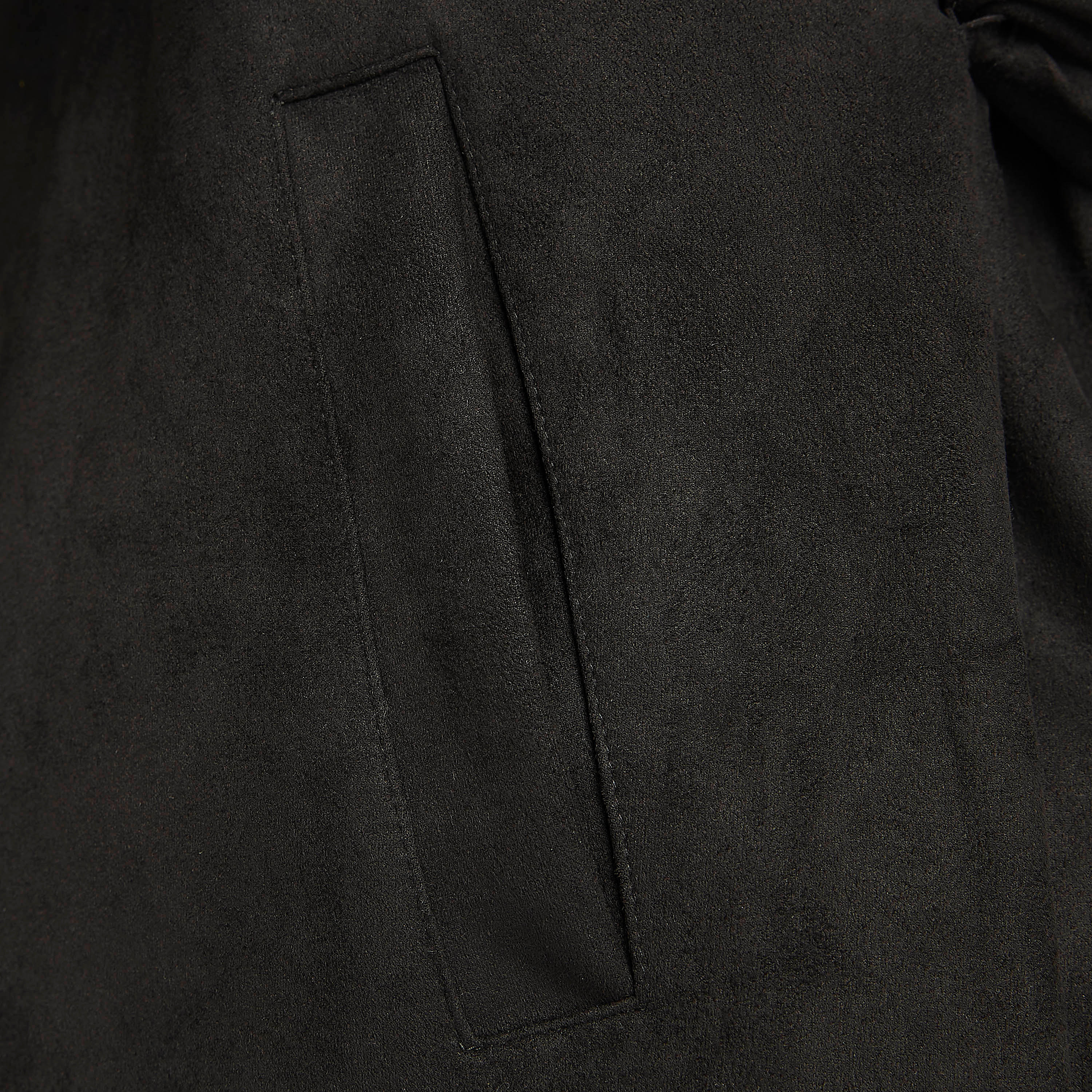 معطف بارز الملمس مفتوح بياقة طويلة وجيوب-women-clothing-coatsandjackets-coats-image-1