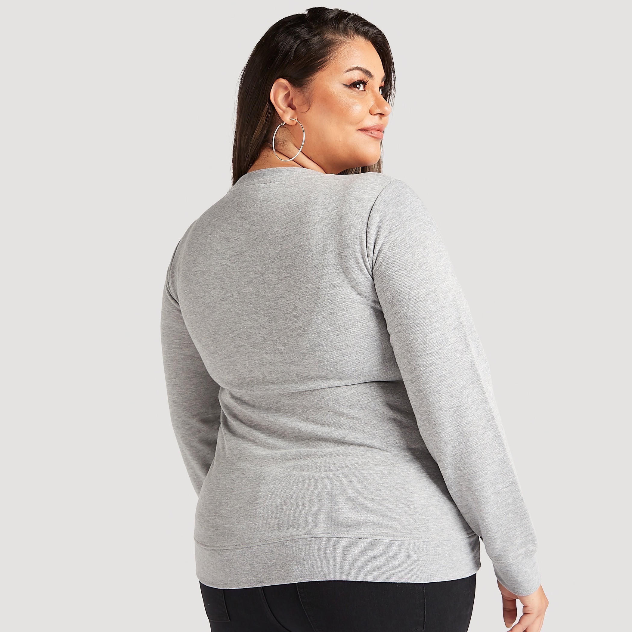 سويت شيرت بأكمام طويلة وطبعات ميني ماوس-women-winterwear-hoodiesandsweatshirts-sweatshirts-image-3