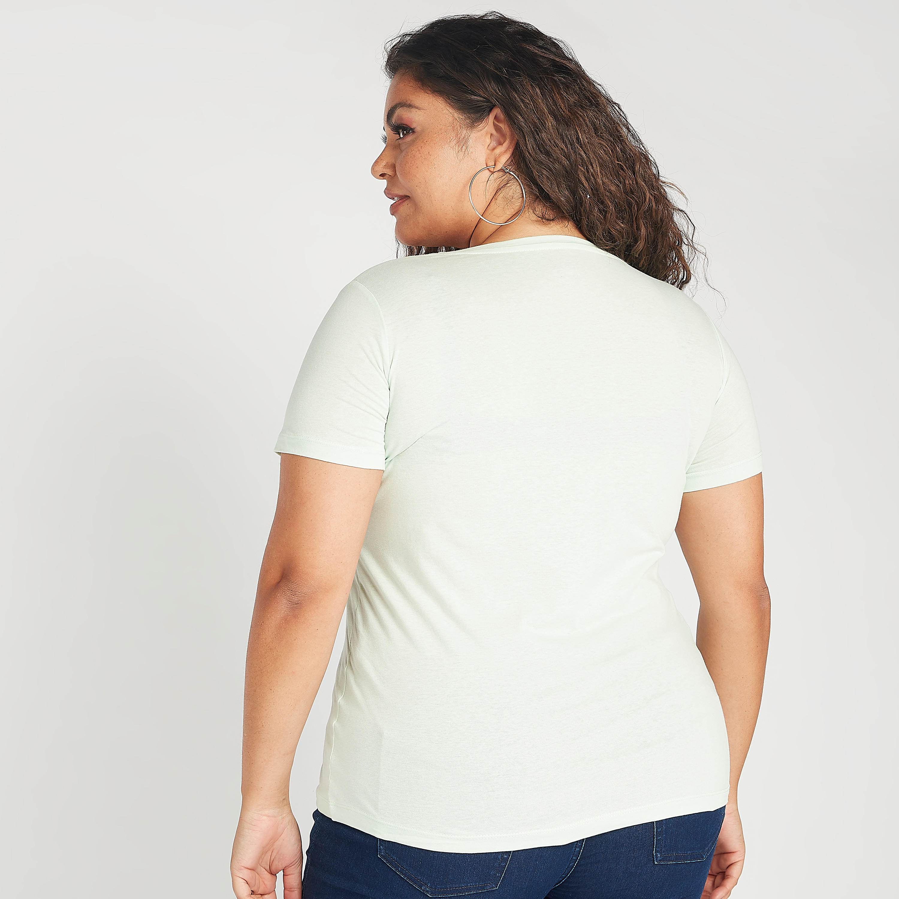 تيشيرت بياقة مستديرة وأكمام قصيرة وطبعات-women-clothing-tshirts-image-1