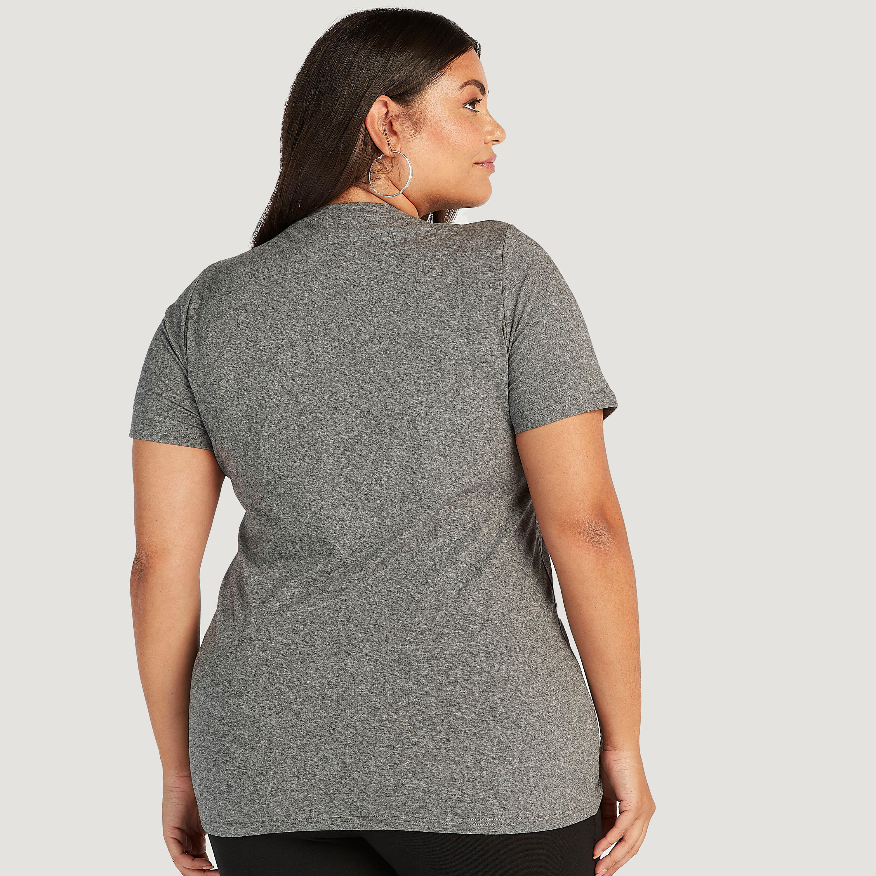 تيشيرت مستدام بياقة مستديرة وأكمام قصيرة وطبعات ميني ماوس-women-clothing-tshirts-image-4