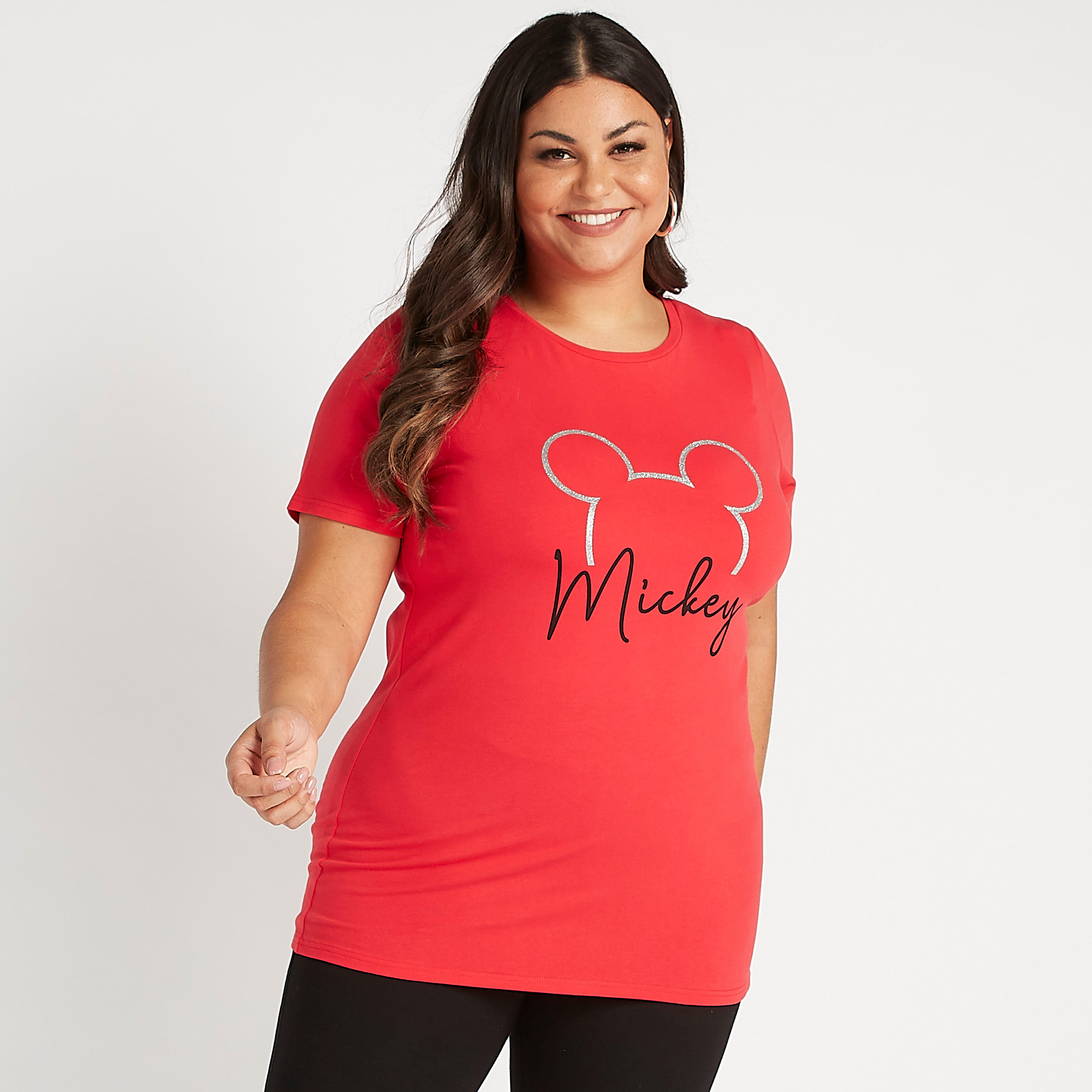 تيشيرت بأكمام قصيرة وطبعات ميني ماوس-women-clothing-tshirts-image-2