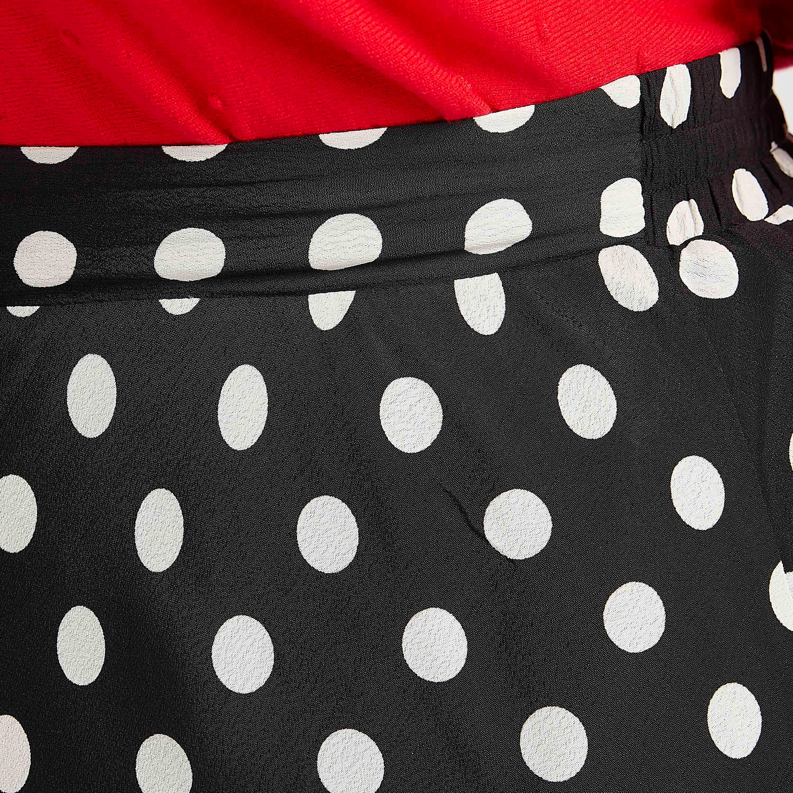 تنّورة ميدي إيه لاين بطبعات منقّطة-women-clothing-bottoms-skirts-image-2