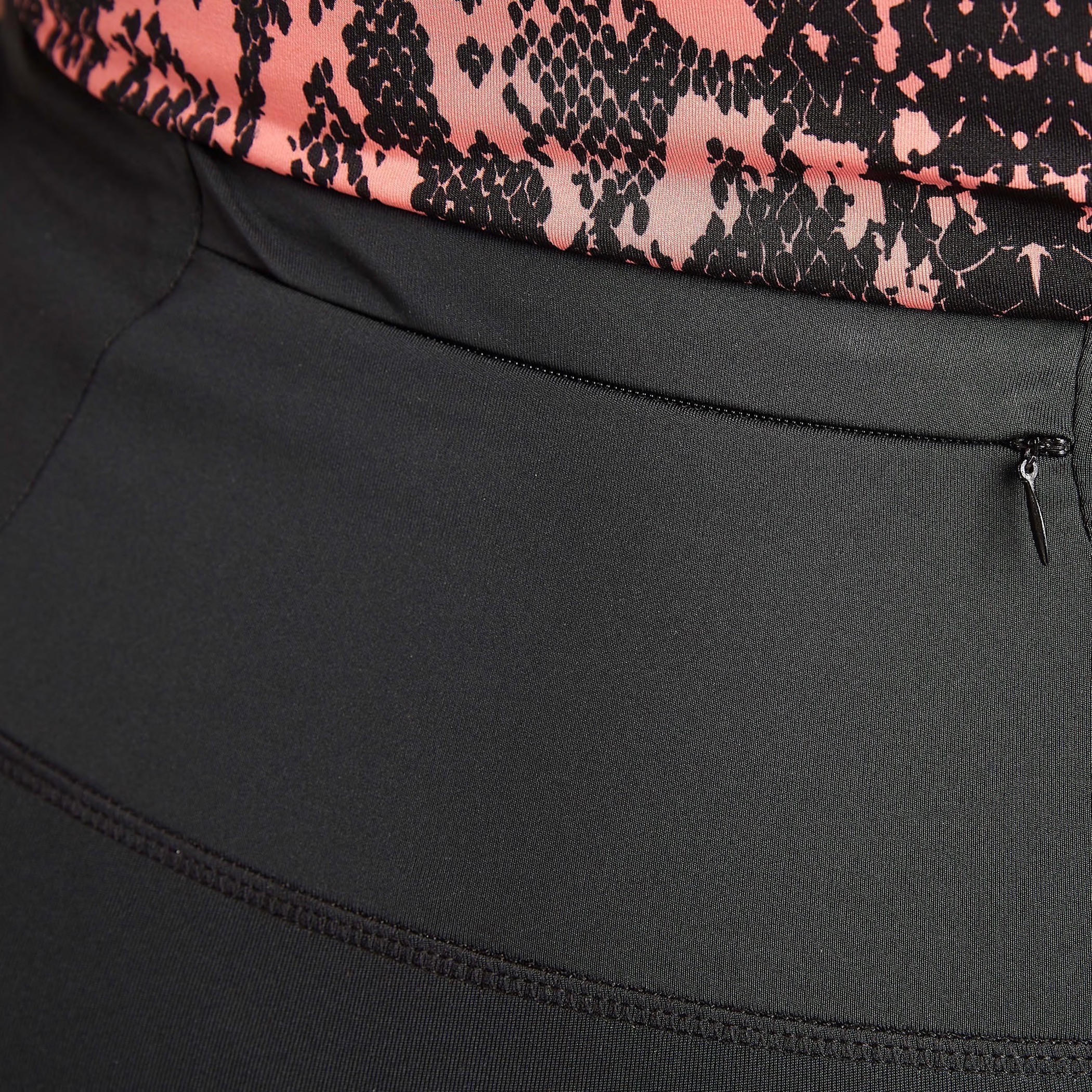 بنطلون ليقنز قصير بطبعات حيوانات وخصر مطّاطي متوسّط الارتفاع-women-clothing-bottoms-leggings-image-3