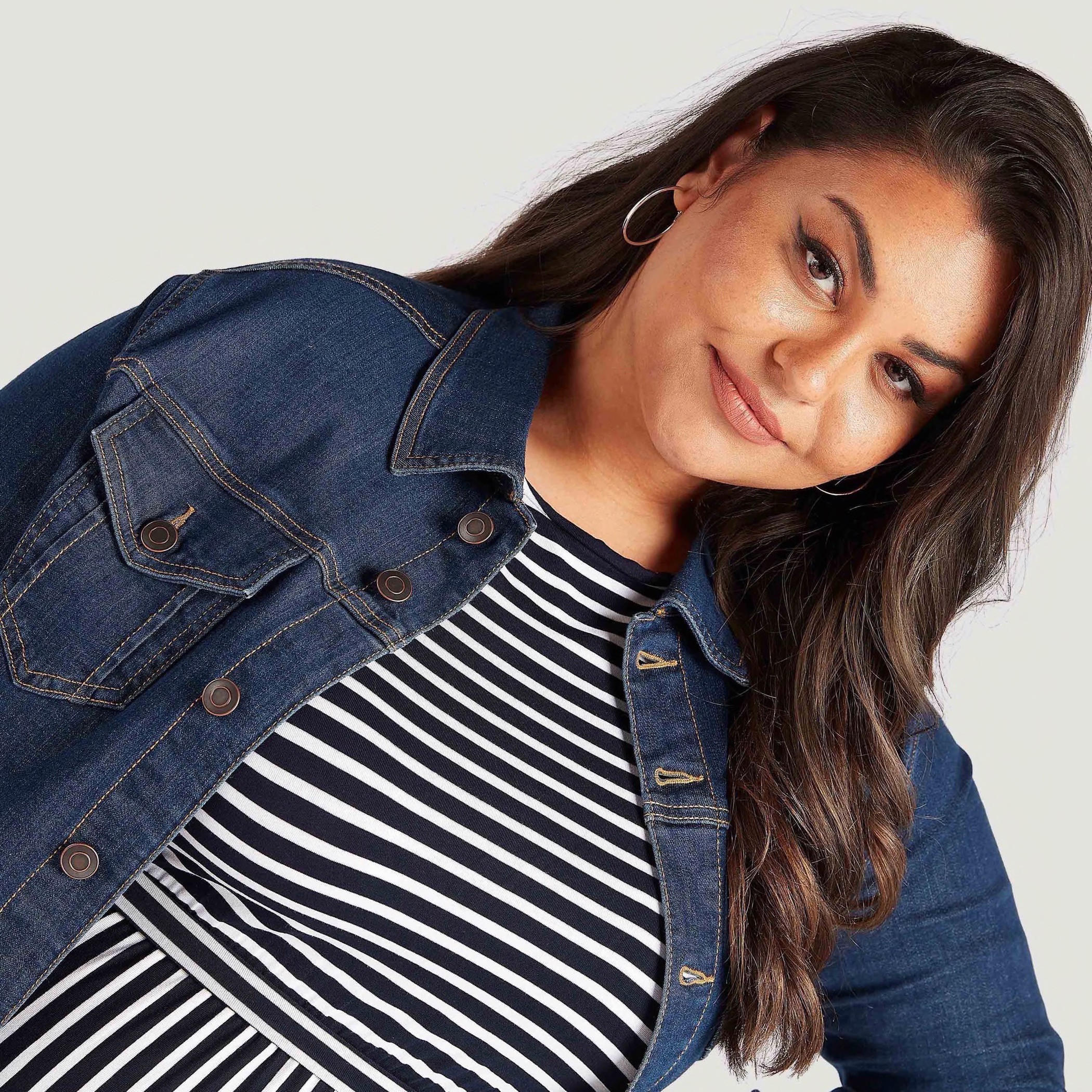 Solid Denim Jacket with Long Sleeves and Flap Pockets-women-winterwear-coatsandjackets-jackets-image-3