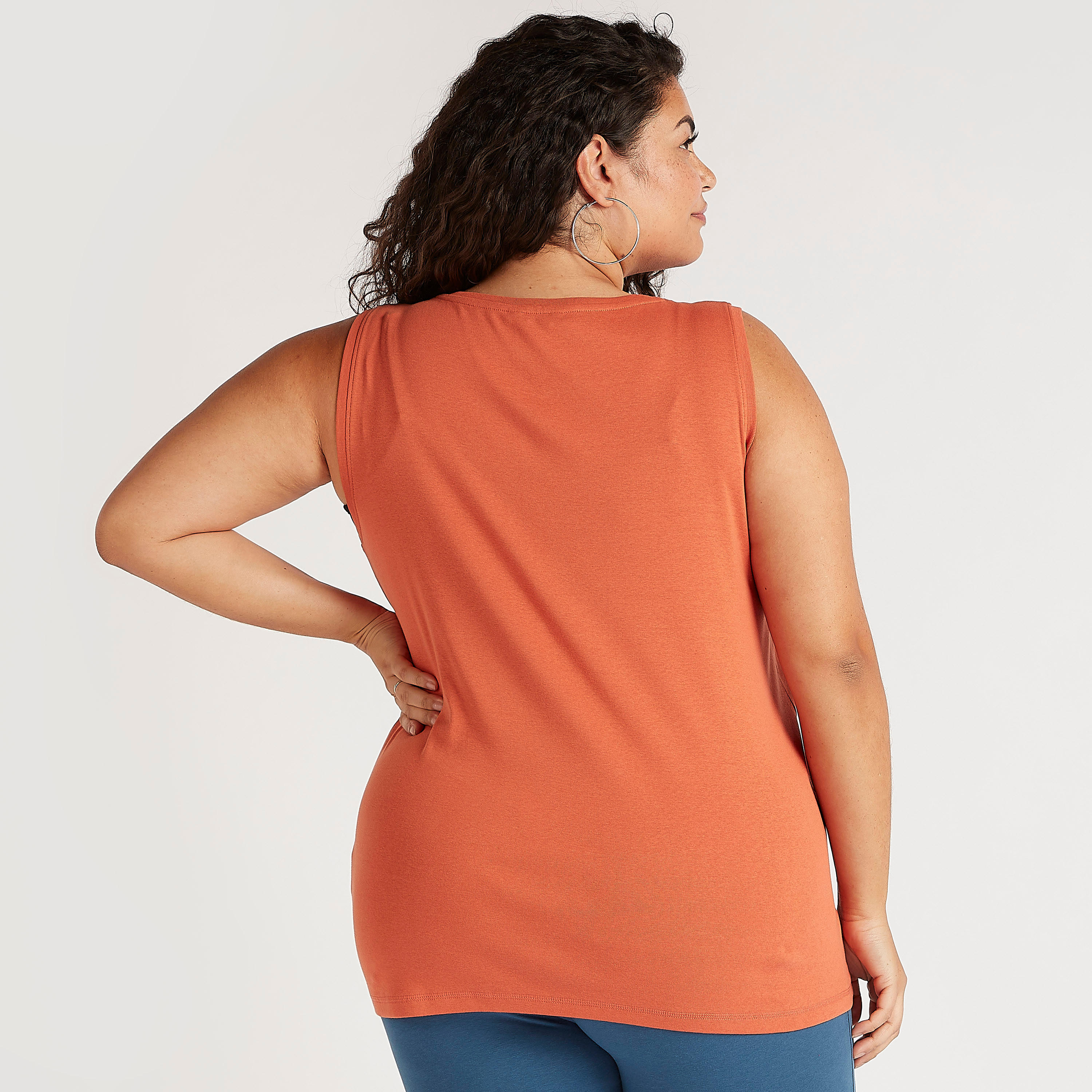 Solid Vest with Round Neck-women-clothing-tshirts-image-4