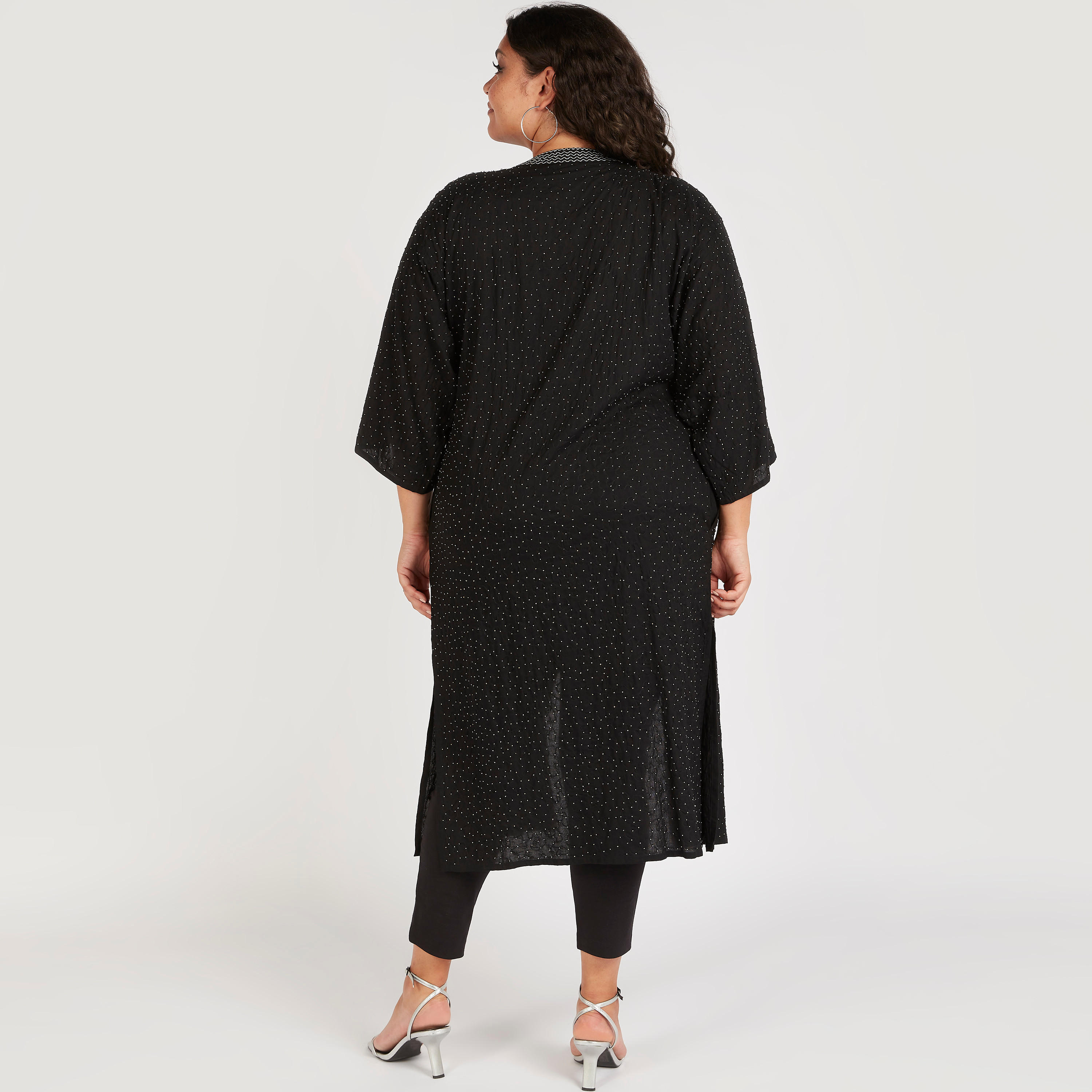 كيب مفتوح من الأمام بطبعات وأكمام 3/4-women-clothing-shirtsandblouses-blouses-image-4