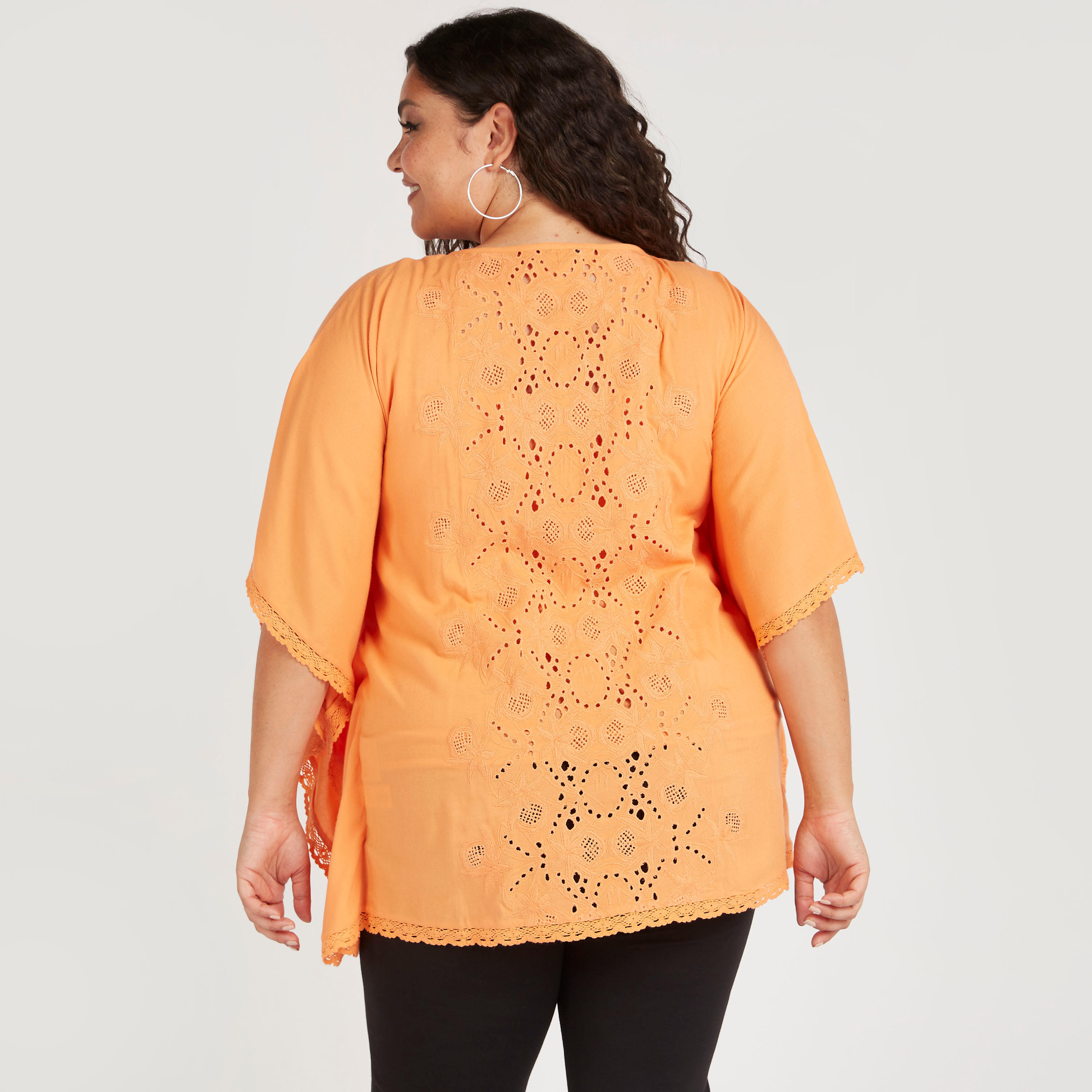 Embroidered Top with Neck Tie-Ups-women-clothing-shirtsandblouses-blouses-image-4
