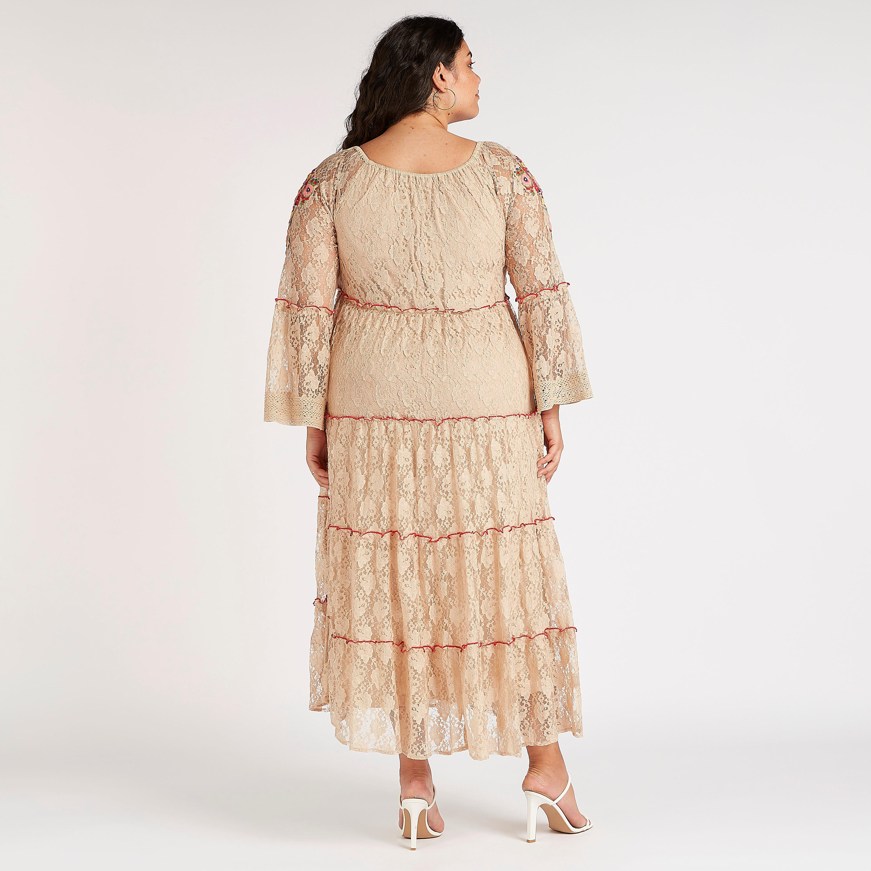 فستان طويل إيه لاين مطرز متعدّد الطبقات-women-clothing-dresses-image-2