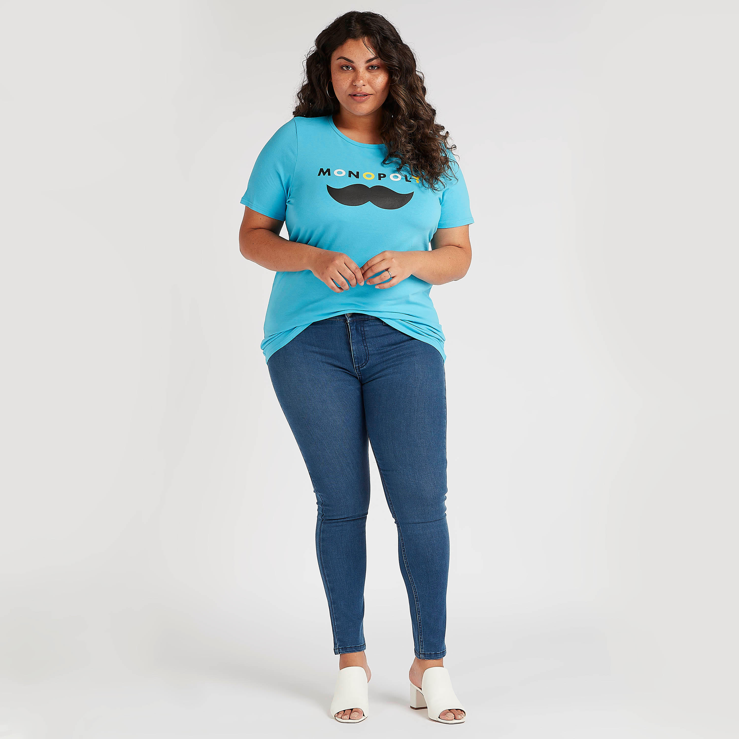تيشيرت بياقة مستديرة وأكمام قصيرة وطبعات-women-clothing-tshirts-image-2