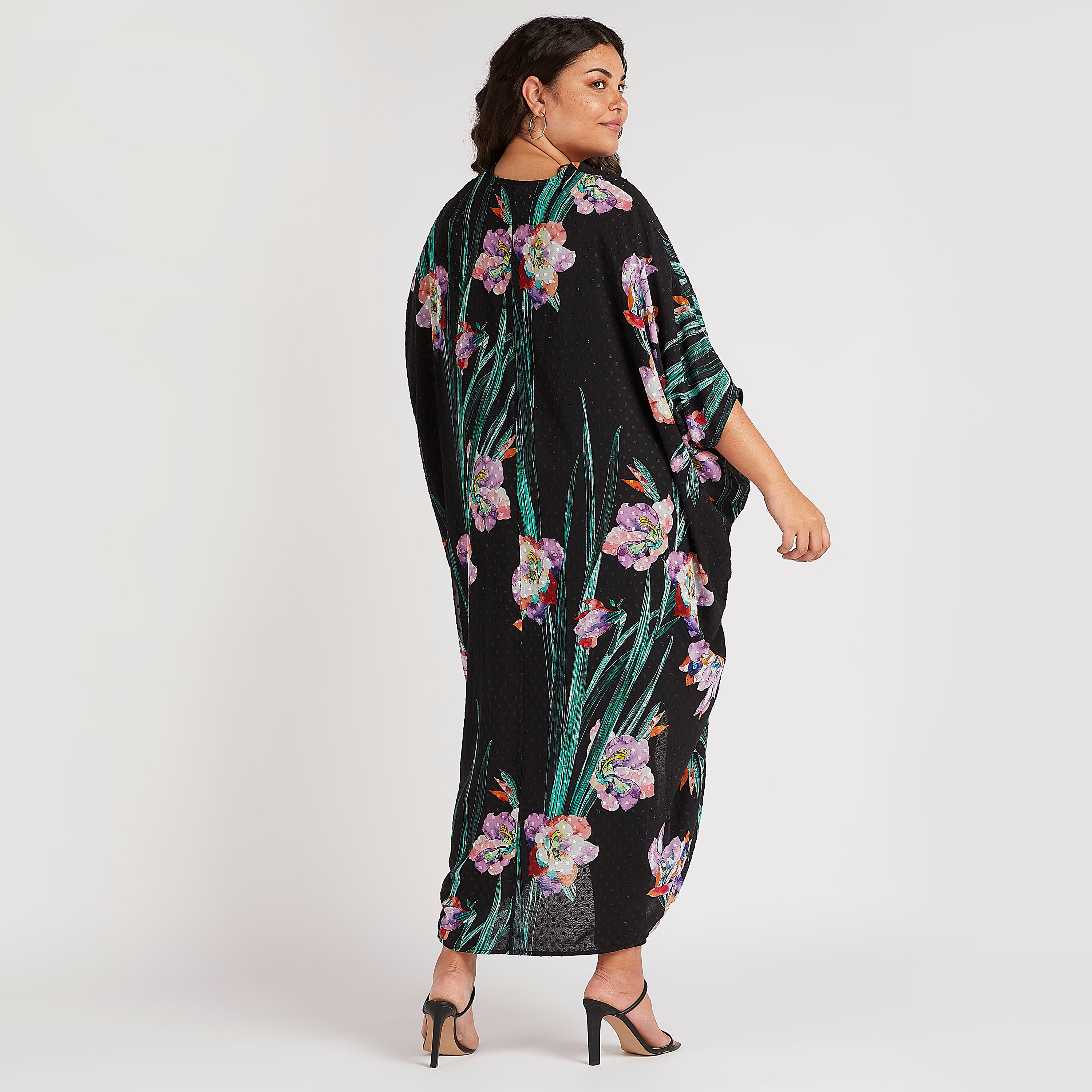 Floral Print Long Shrug with Patch Pockets-women-clothing-shirtsandblouses-blouses-image-4