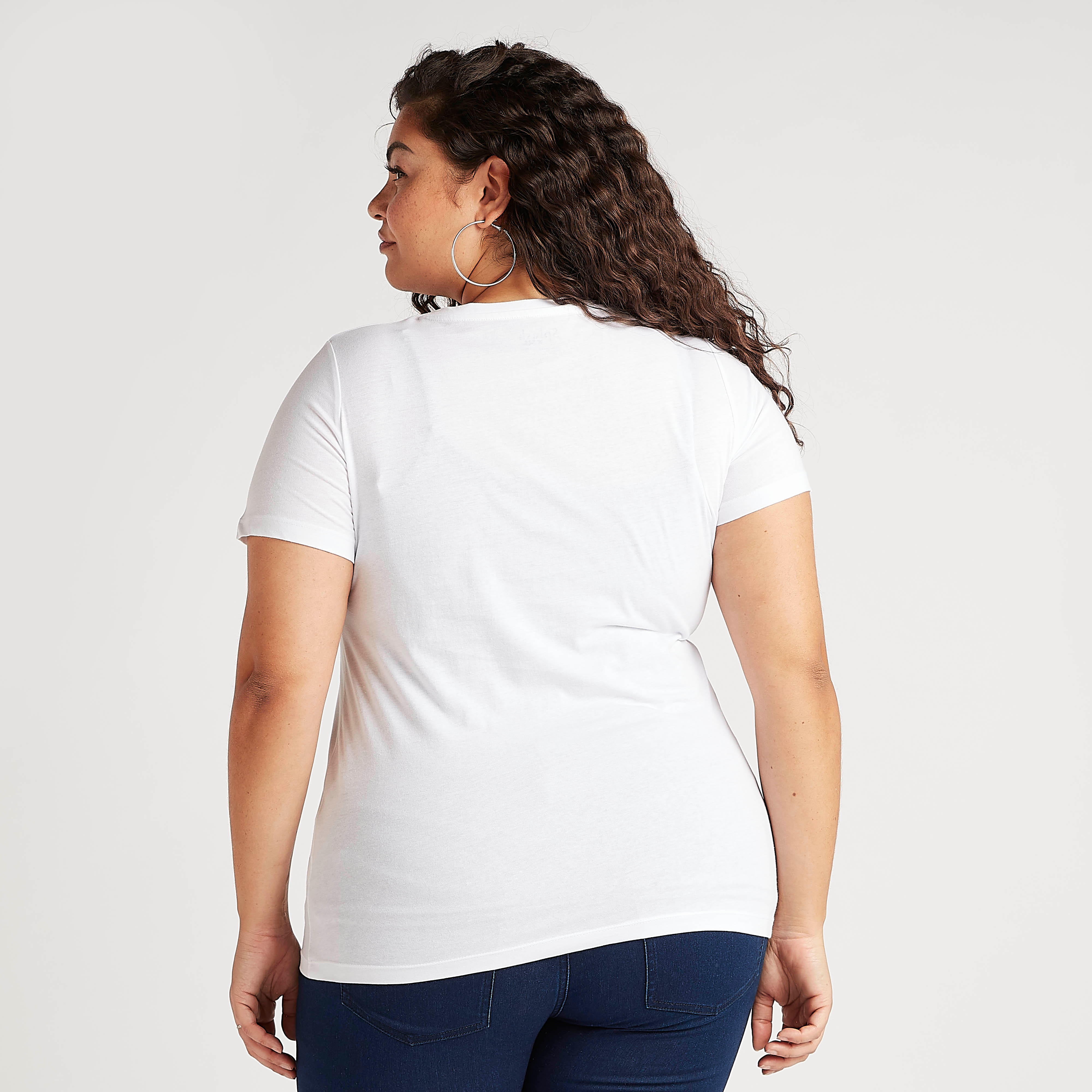 Graphic Print T-shirt with Round Neck and Short Sleeves-women-clothing-tshirts-image-4