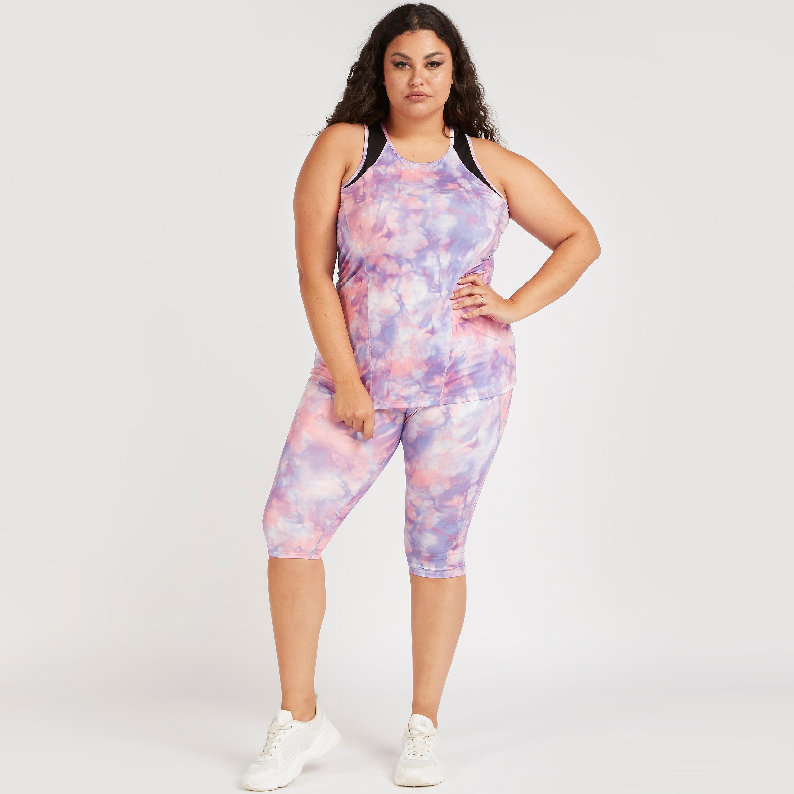 Printed Vest and Racerback-women-clothing-tshirts-image-2