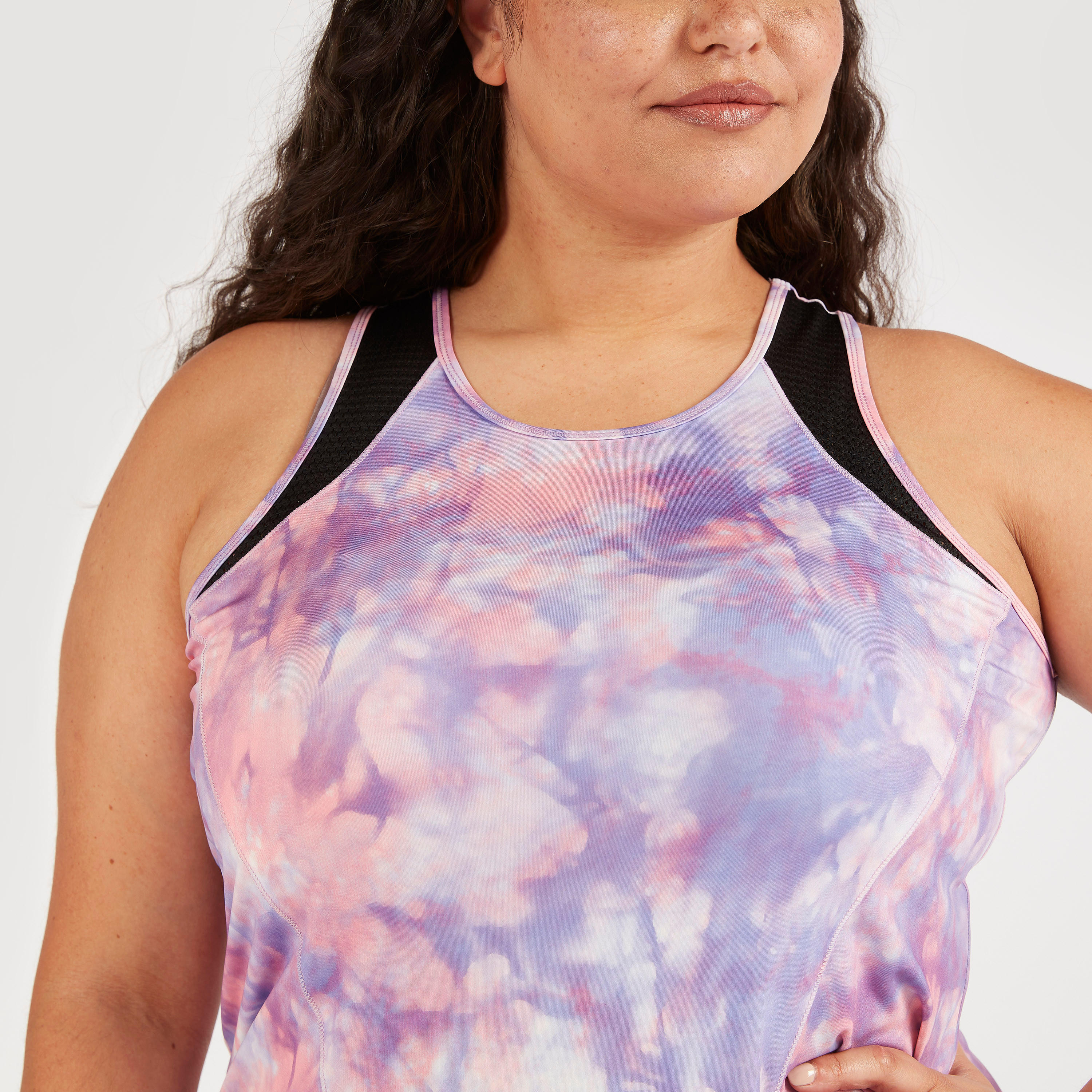 Printed Vest and Racerback-women-clothing-tshirts-image-3
