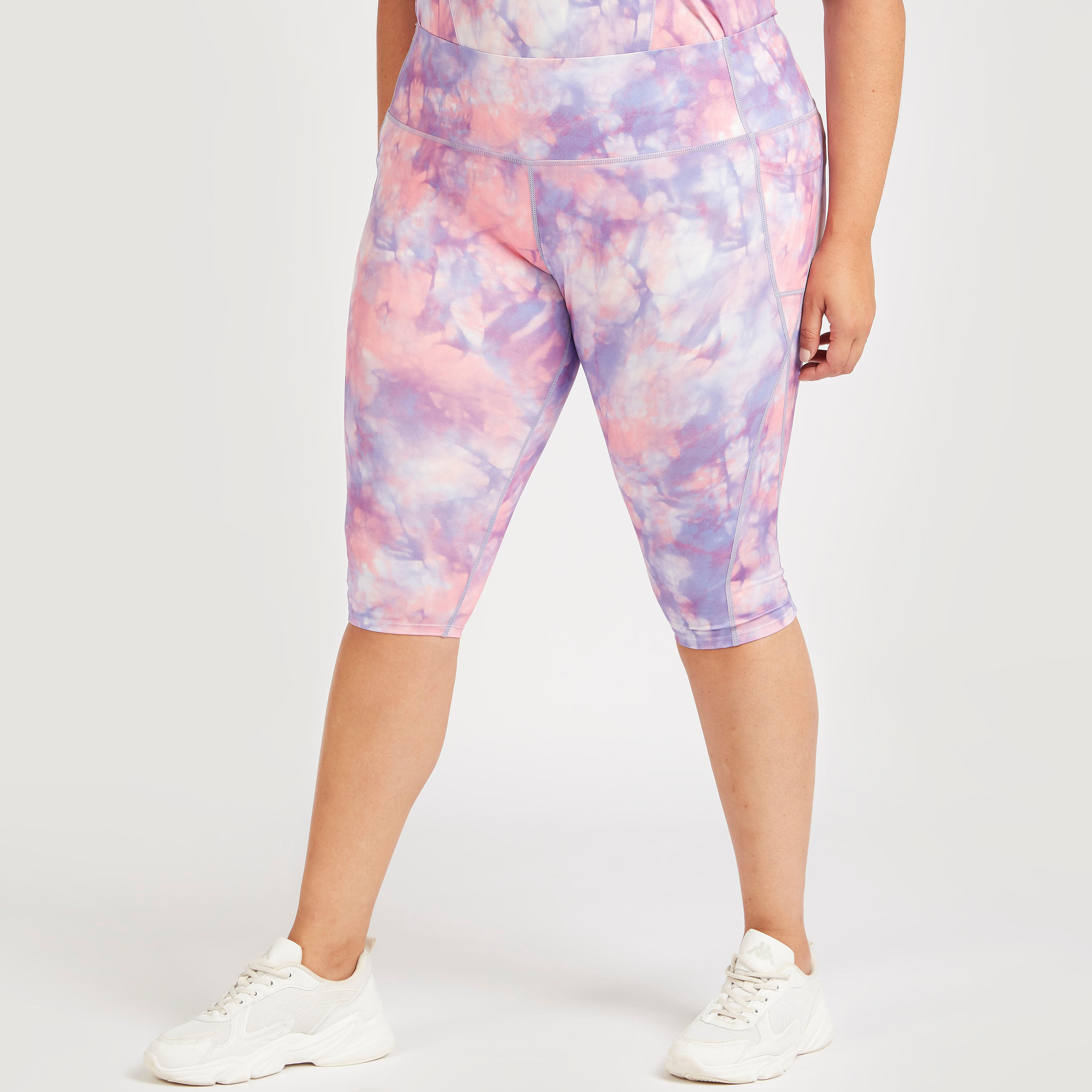 Printed Mid-Rise Cropped Leggings with Pockets-women-clothing-bottoms-leggings-image-1
