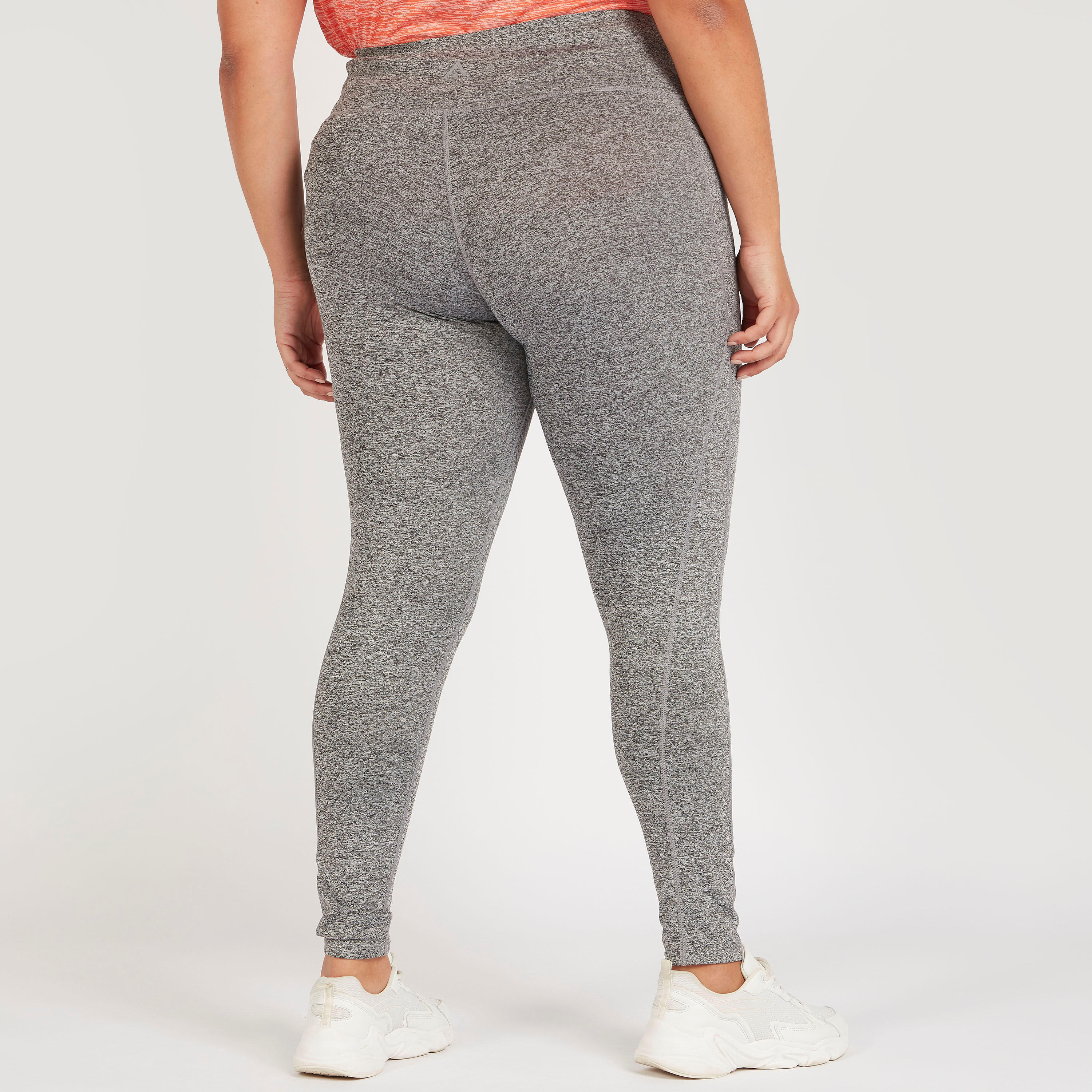 بنطلون ليقنز سادة بحزام خصر مطّاطي-women-clothing-bottoms-leggings-image-1