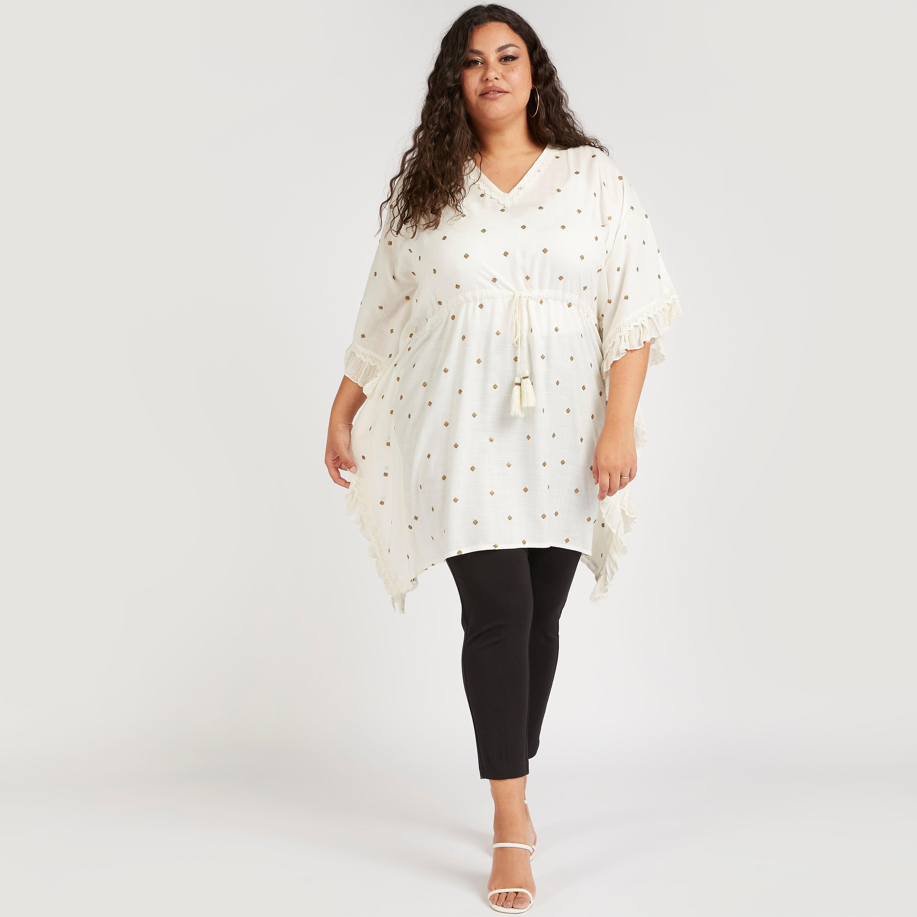 كيمونو مزيّن برباط على الخصر-women-clothing-shirtsandblouses-blouses-image-2