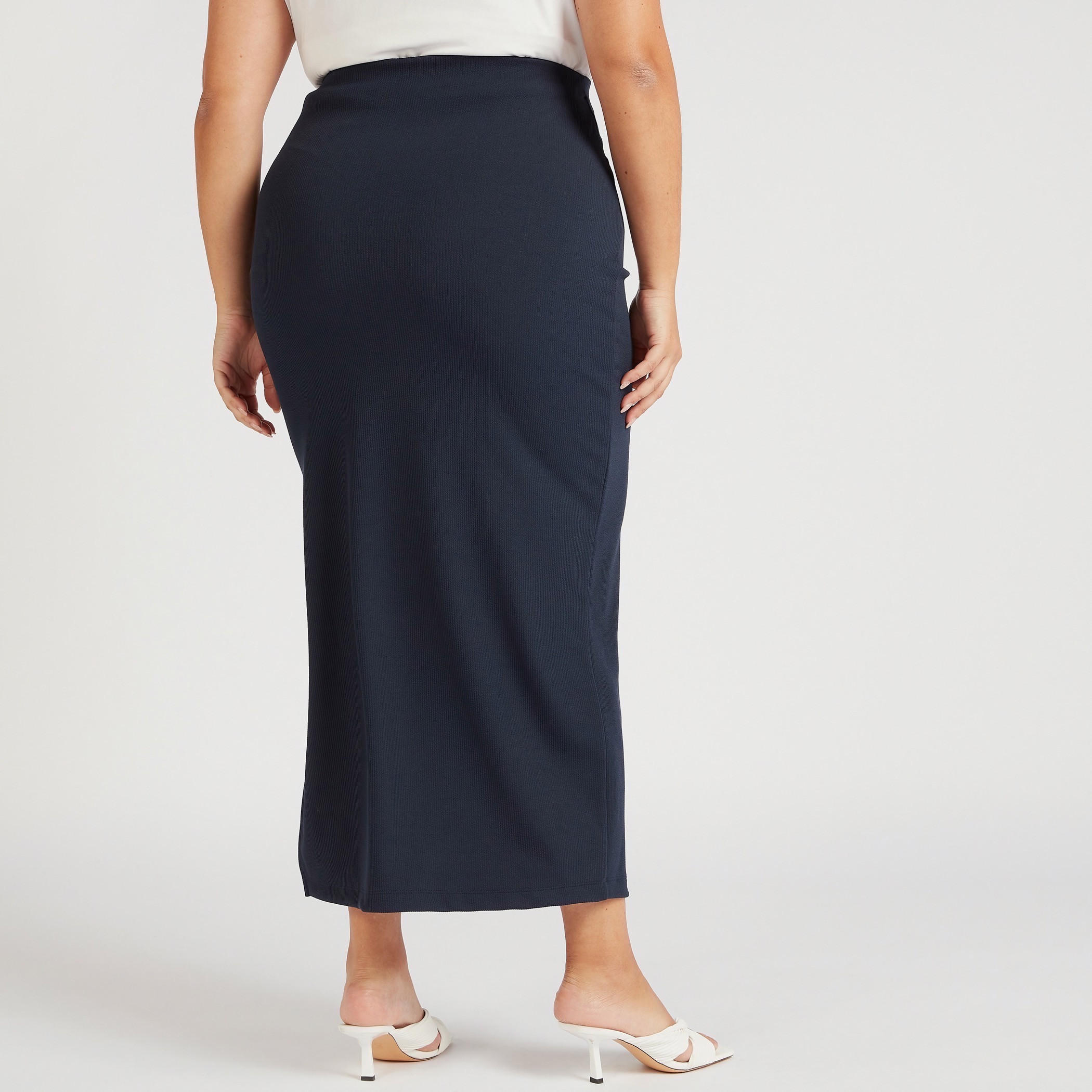 Ribbed Maxi Pencil Skirt with Side Slit-women-clothing-bottoms-skirts-image-4