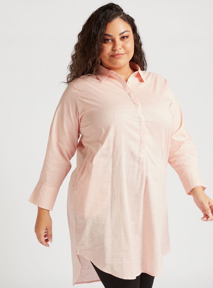 تونيك طويل سادة بجيوب-women-clothing-shirtsandblouses-blouses-image-6
