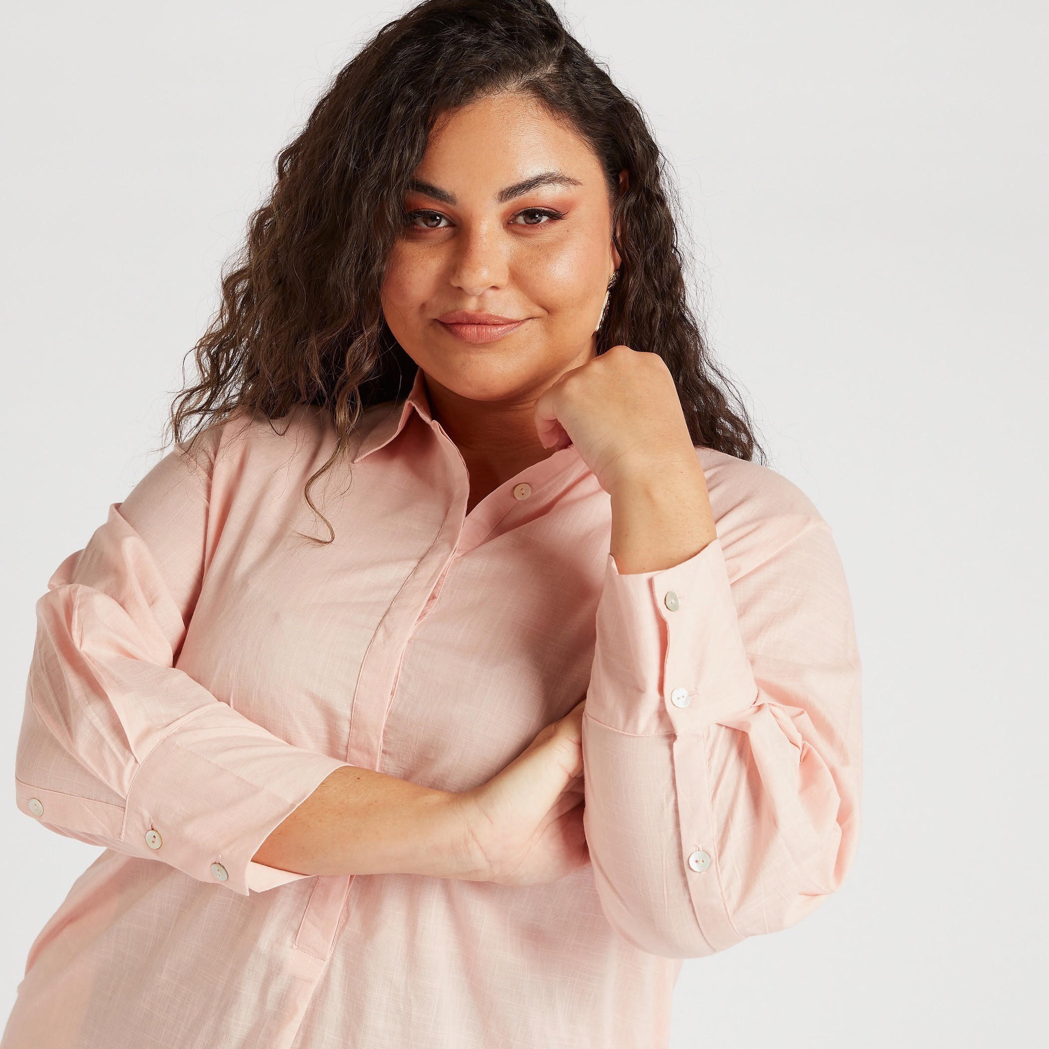 تونيك طويل سادة بجيوب-women-clothing-shirtsandblouses-blouses-image-2