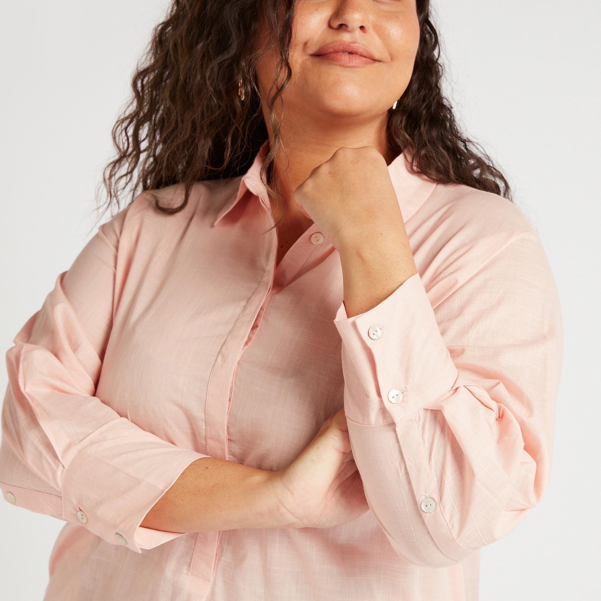 تونيك طويل سادة بجيوب-women-clothing-shirtsandblouses-blouses-image-1