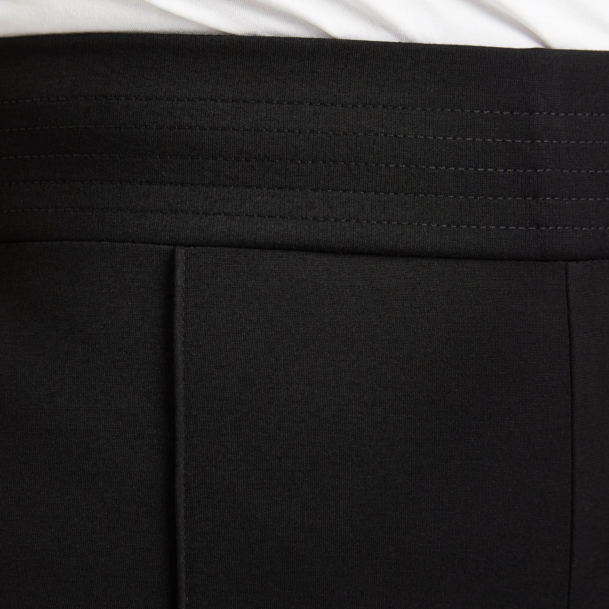 Solid Mid-Rise Leggings with Elasticated Waistband-women-clothing-bottoms-leggings-image-3
