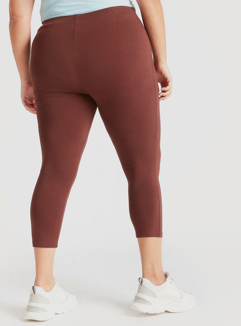 بنطلون ليقنز سادة بخصر مطّاطي-women-clothing-bottoms-leggings-image-1
