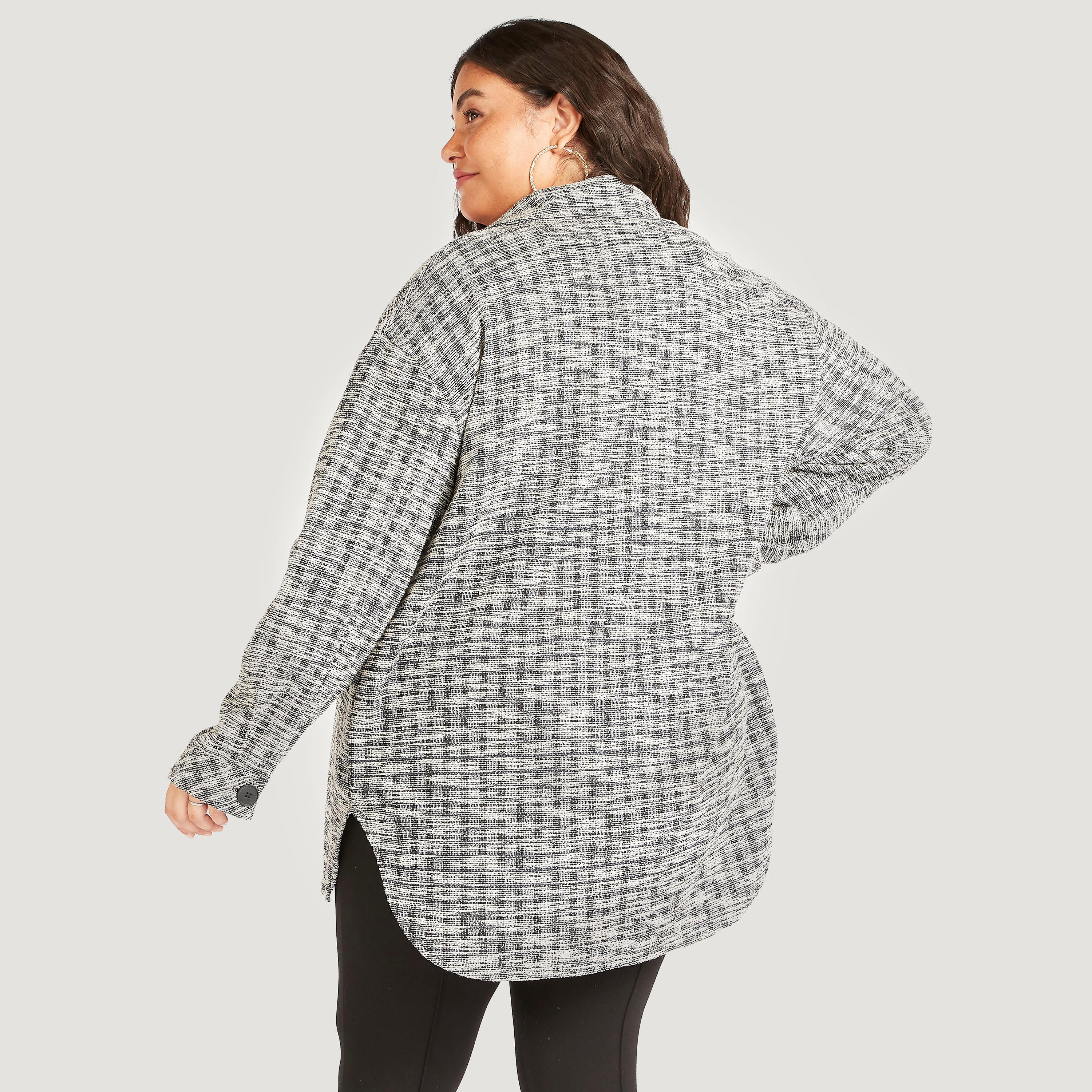 Textured Shirt with Long Sleeves and Pockets-women-clothing-shirtsandblouses-blouses-image-4