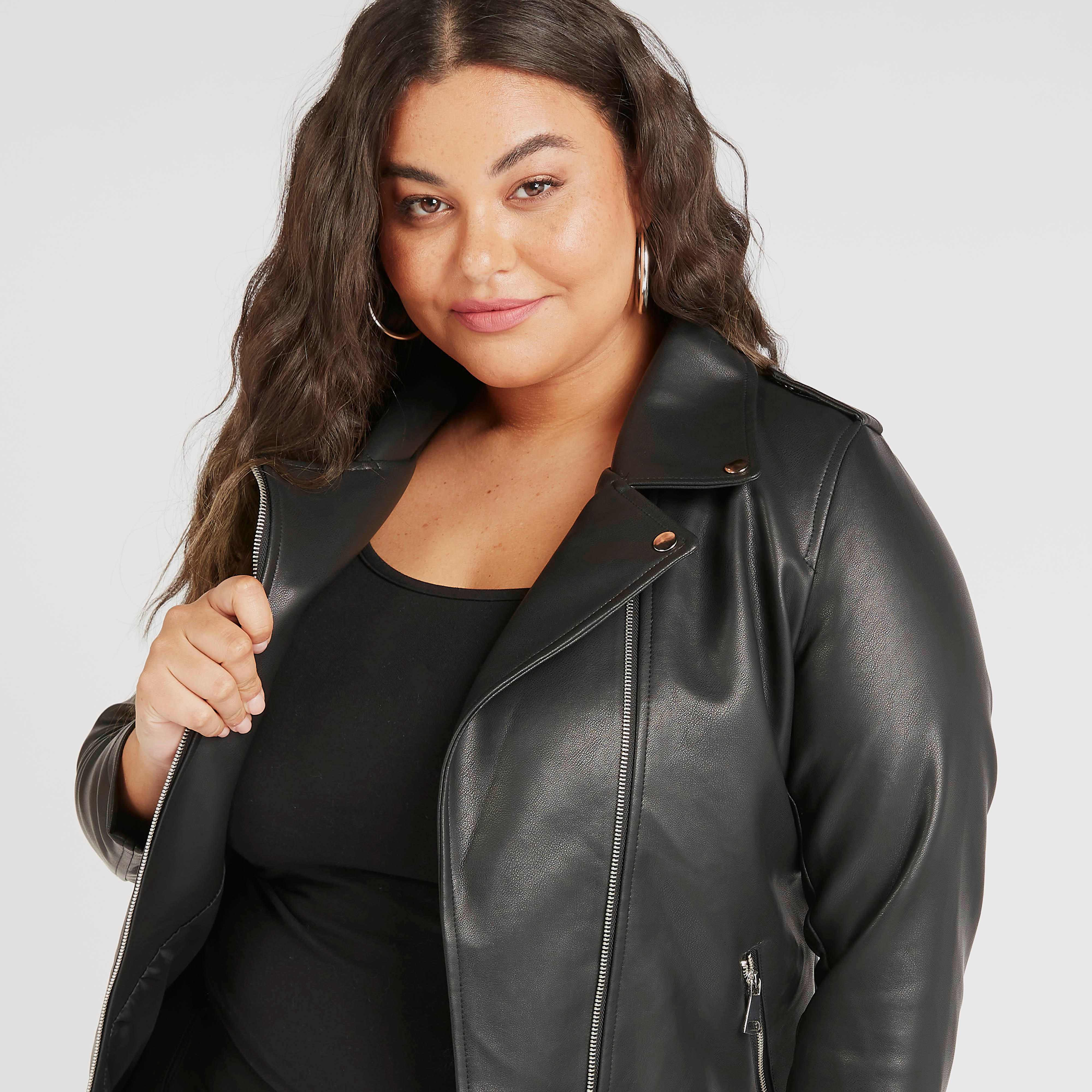 جاكيت بايكر سادة بجيوب وسحّاب إغلاق-women-winterwear-coatsandjackets-jackets-image-6