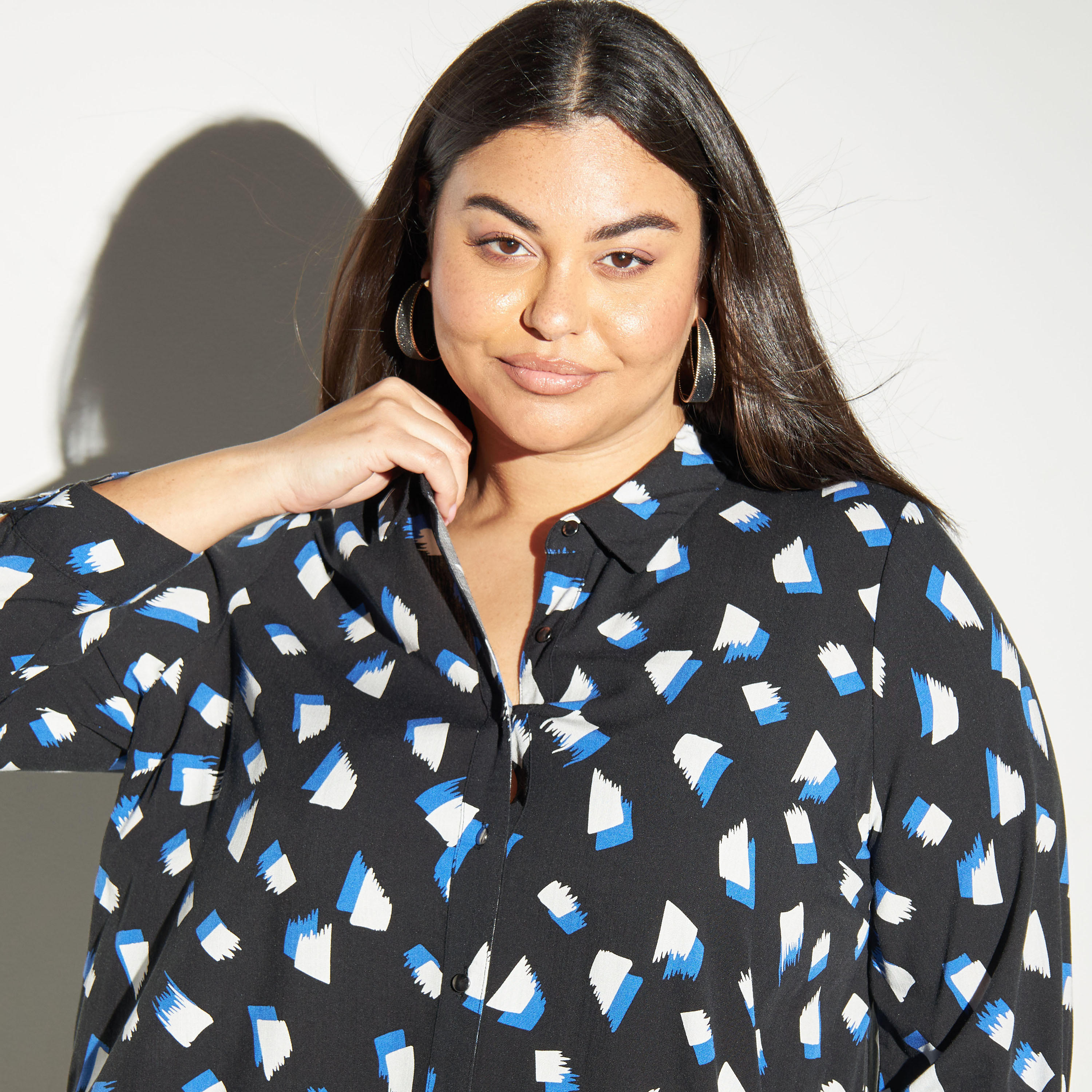 قميص مقاس كبير بأكمام طويلة وطبعات-women-clothing-shirtsandblouses-blouses-image-4