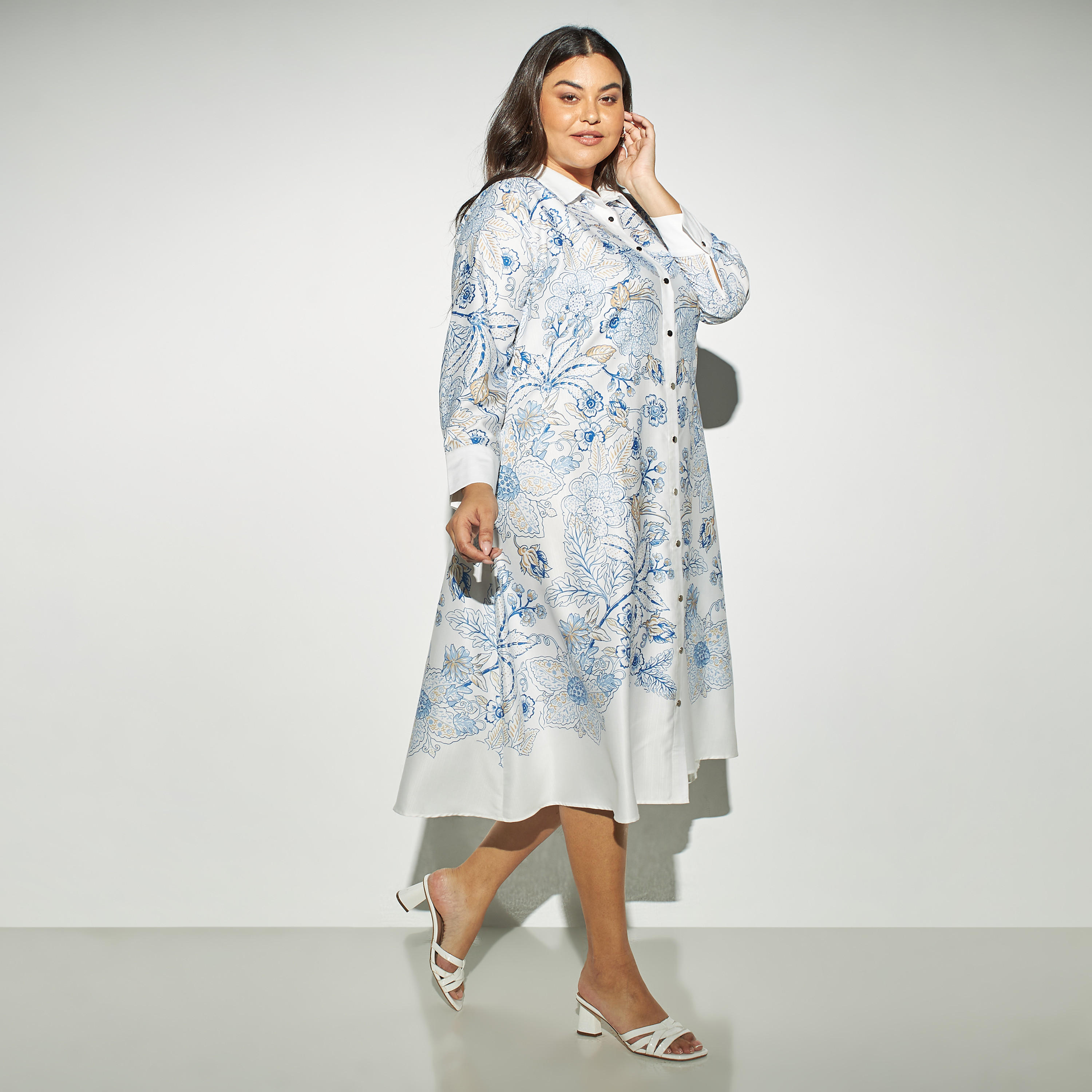 فستان قميص كبير الحجم بأكمام طويلة وطبعات-women-clothing-dresses-image-2