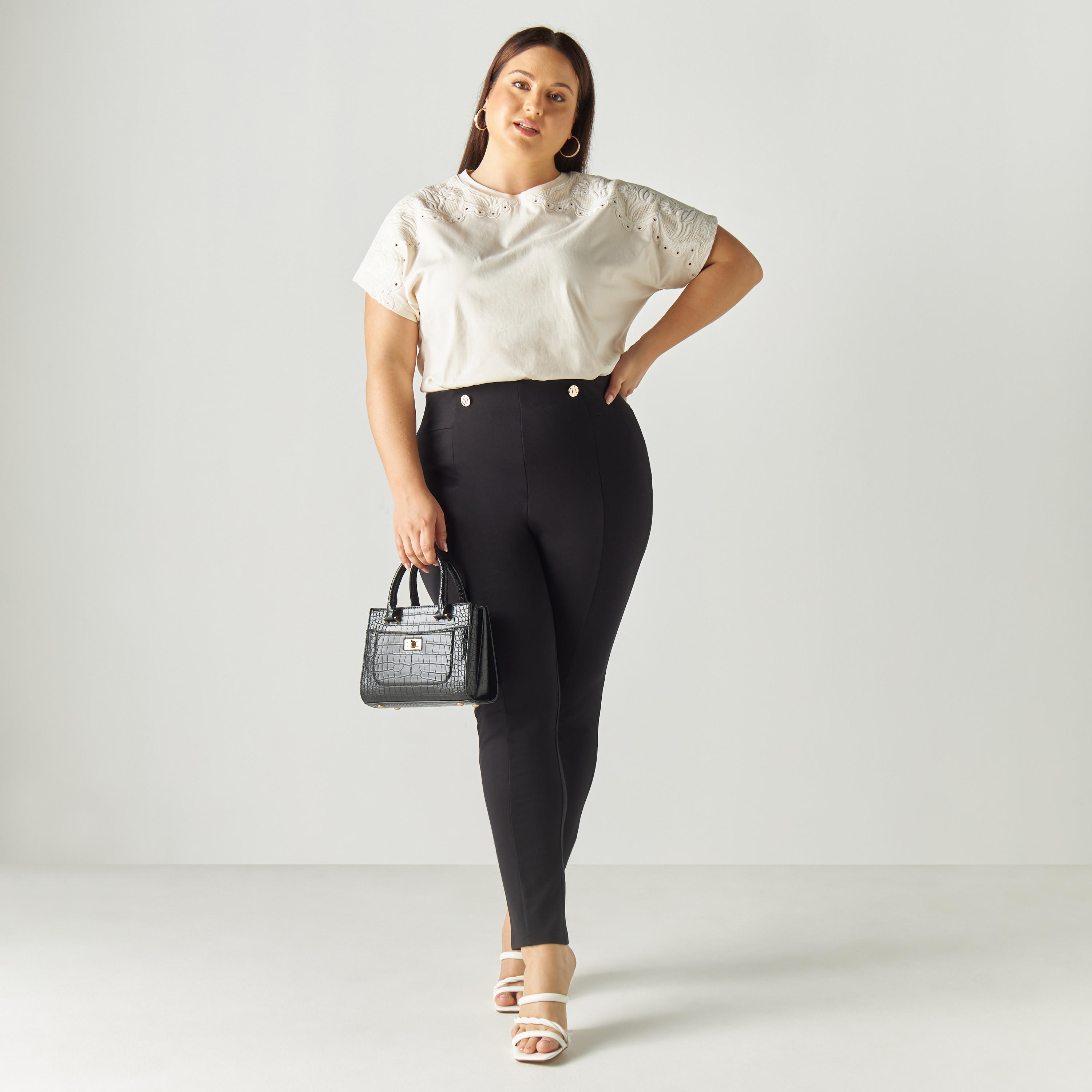 بلوزة مطرزة مقاس كبير بأكمام ممتدة-women-clothing-shirtsandblouses-blouses-image-2