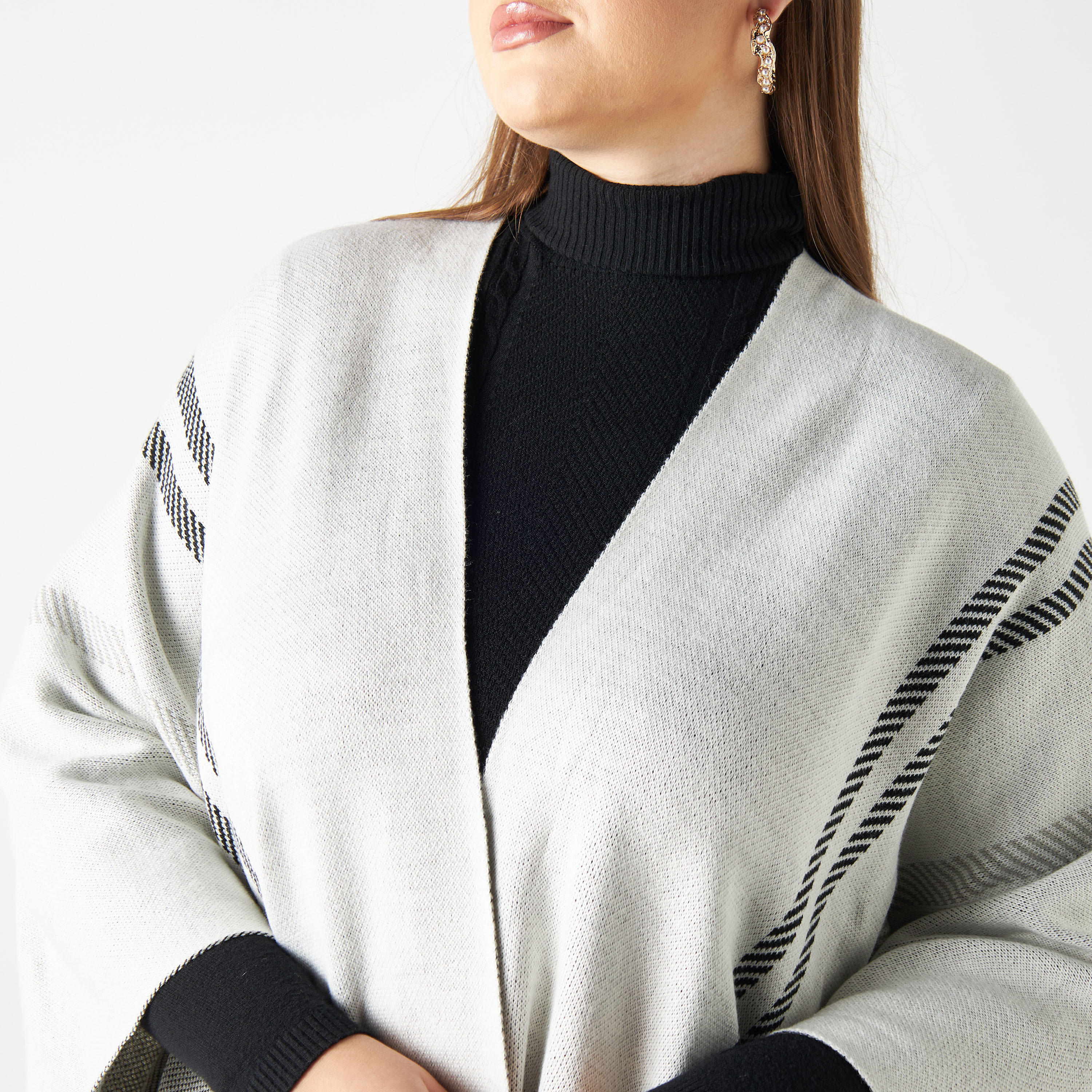 سترة كيمونو مفتوحة من الأمام مقاس واسع-women-clothing-shirtsandblouses-blouses-image-2