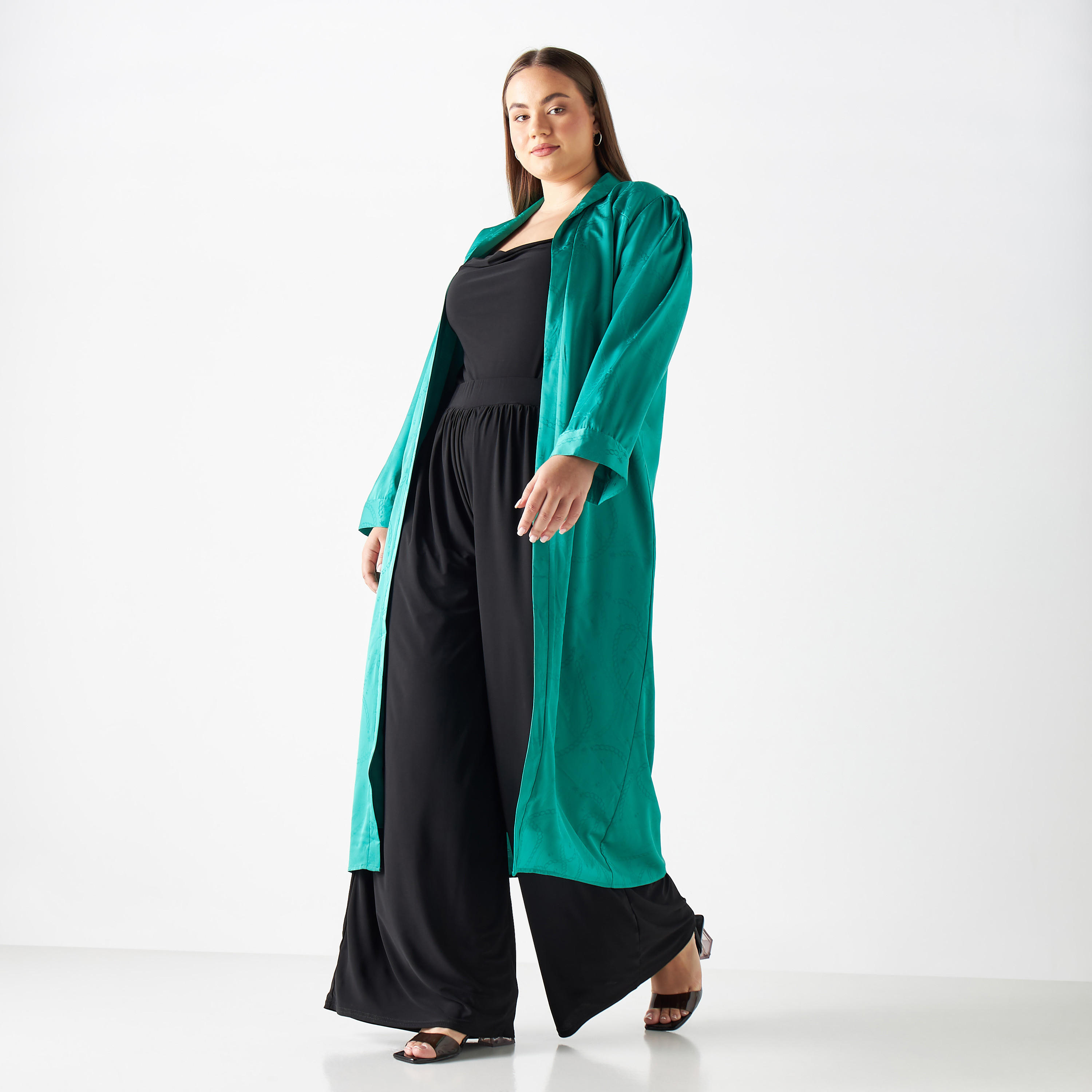 سترة بارزة الملمس مقاس واسع-women-winterwear-coatsandjackets-jackets-image-2