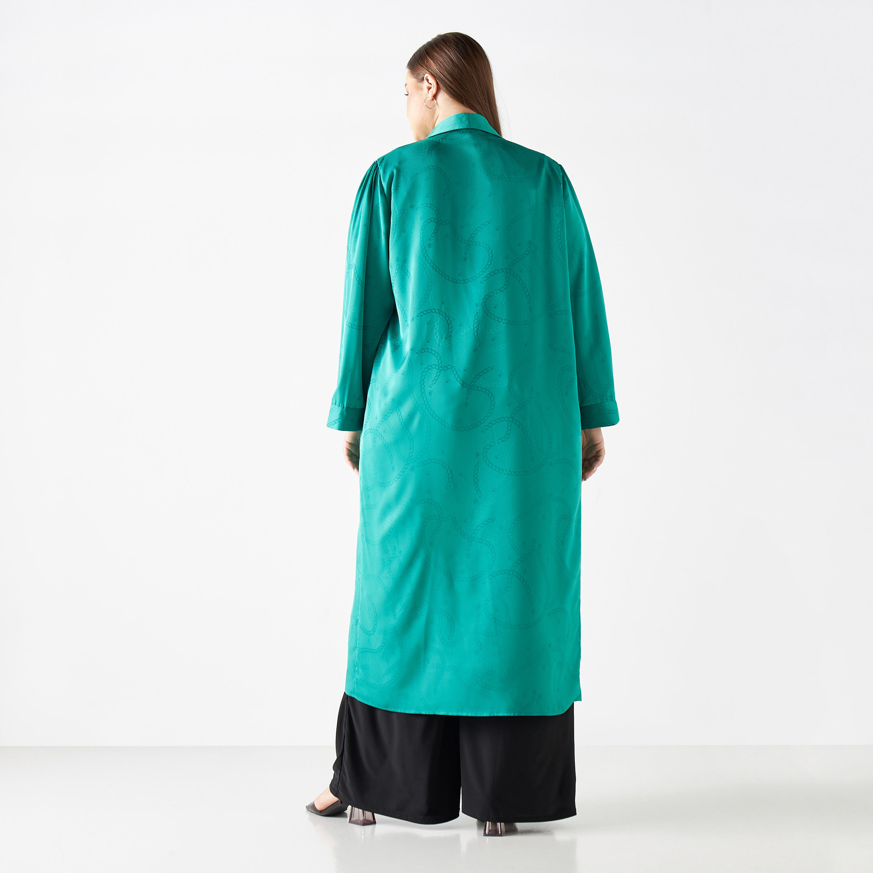 سترة بارزة الملمس مقاس واسع-women-winterwear-coatsandjackets-jackets-image-3