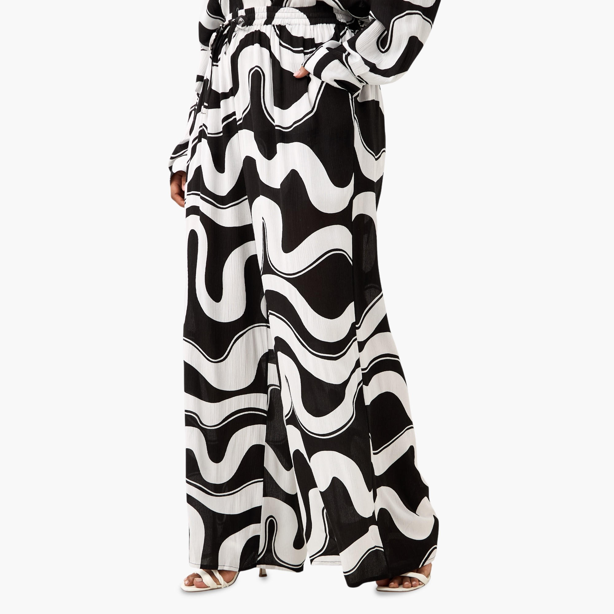 Plus Size Ulla Popken All-Over Print Regular Fit Flexi Waist Pants-women-clothing-bottoms-trousers-image-1