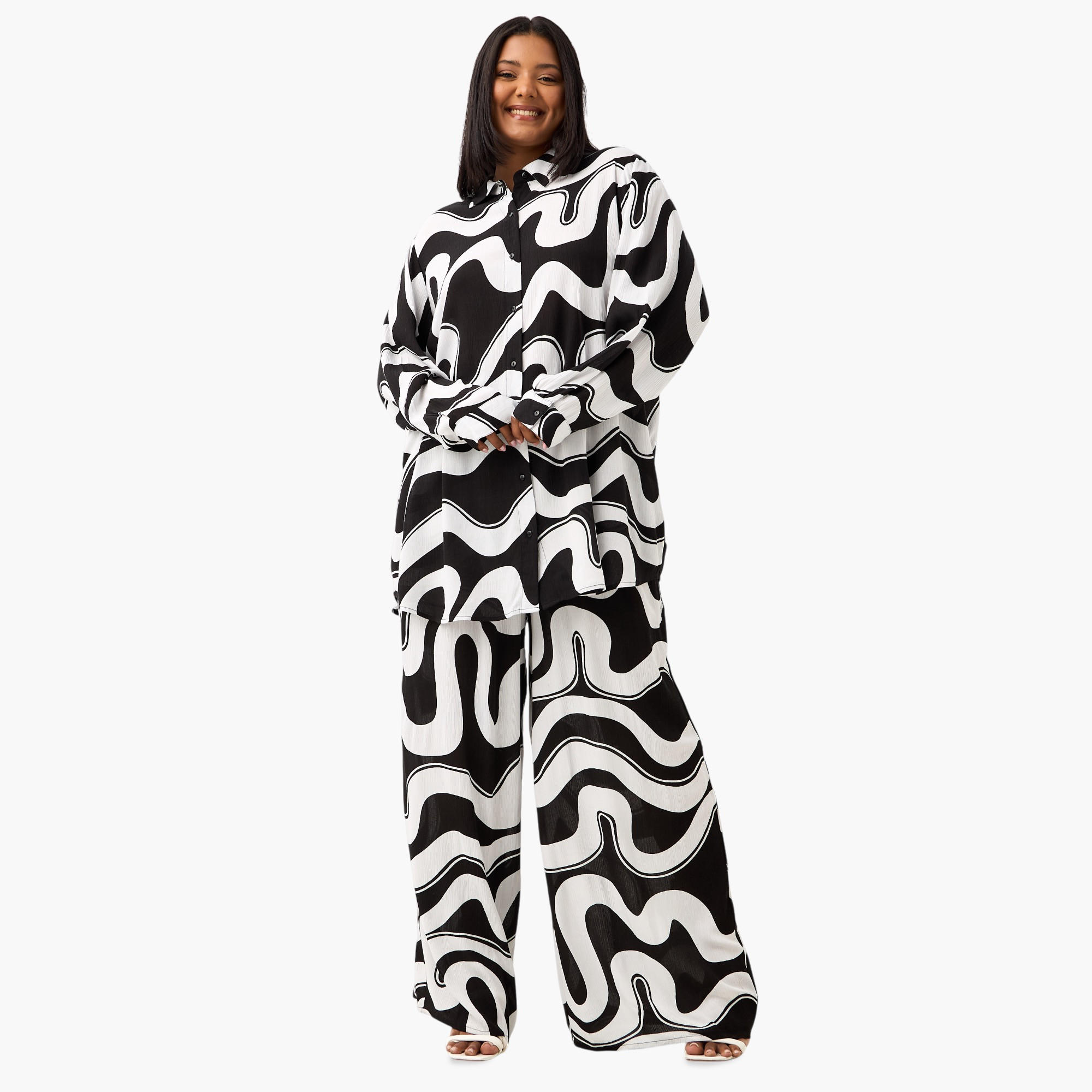 Plus Size Ulla Popken All-Over Print Regular Fit Flexi Waist Pants-women-clothing-bottoms-trousers-image-2