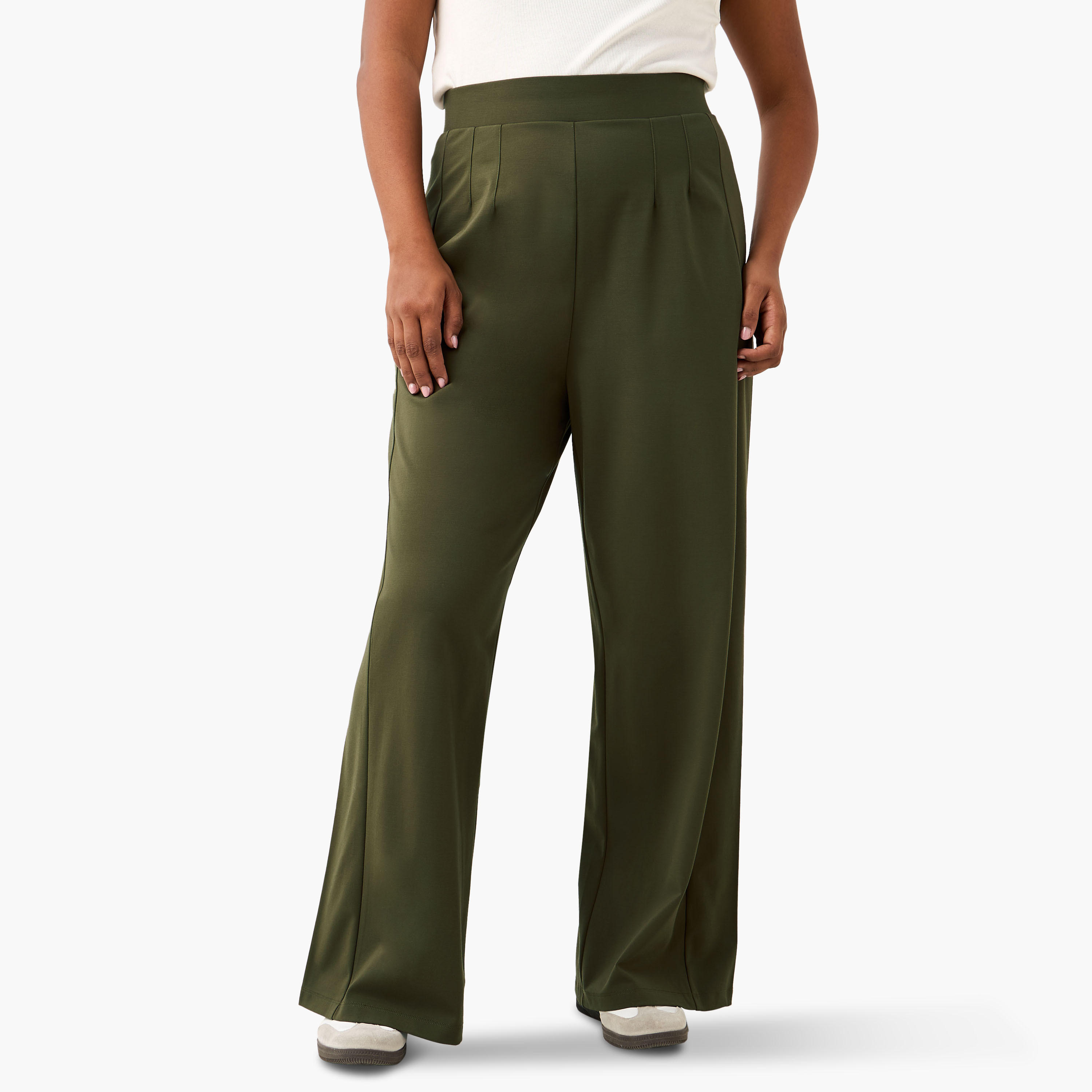 Plus Size Ulla Popken Regular Fit Pants-women-clothing-bottoms-trousers-image-1