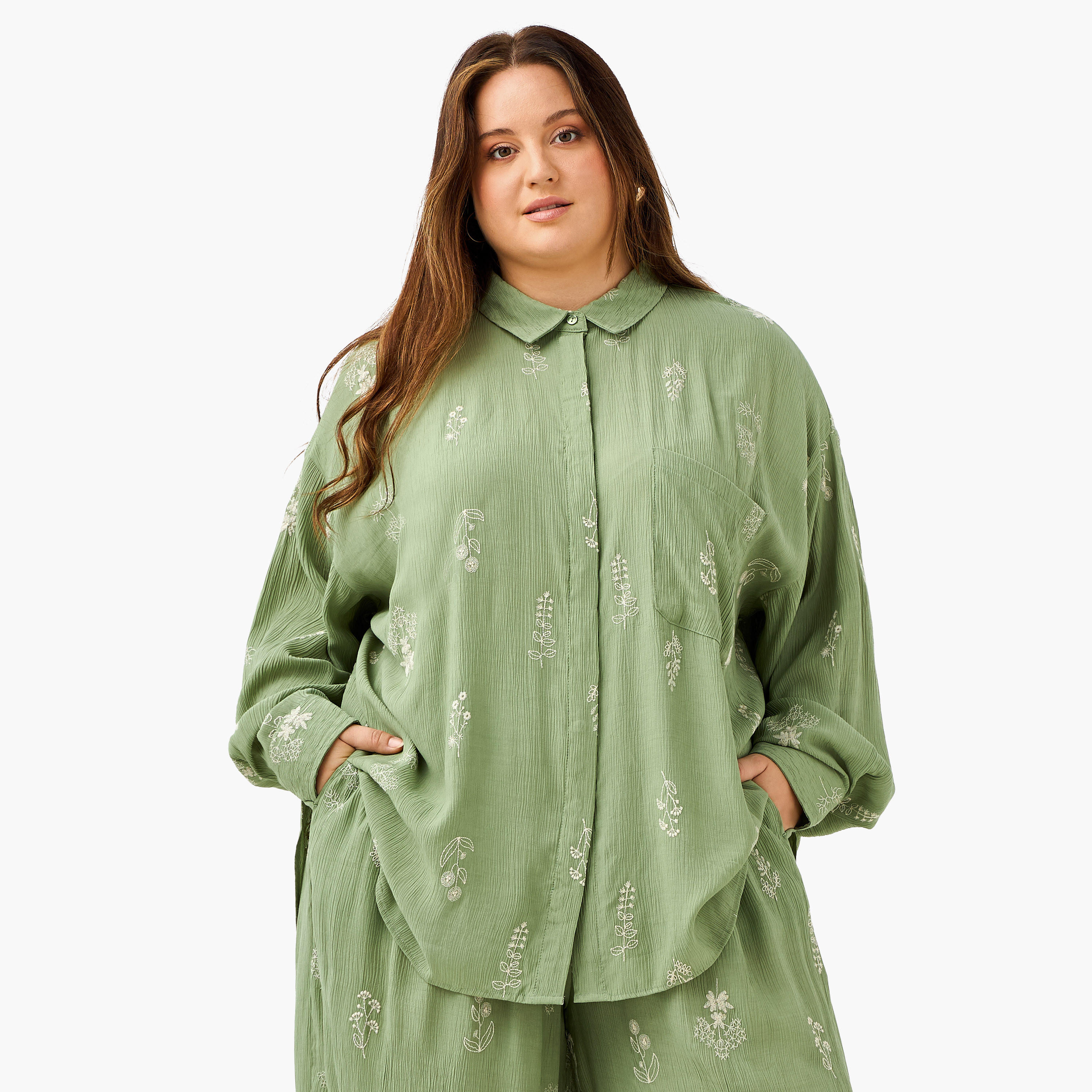 Plus Size Ulla Popken Embroidered Shirt-women-clothing-shirtsandblouses-shirts-image-1