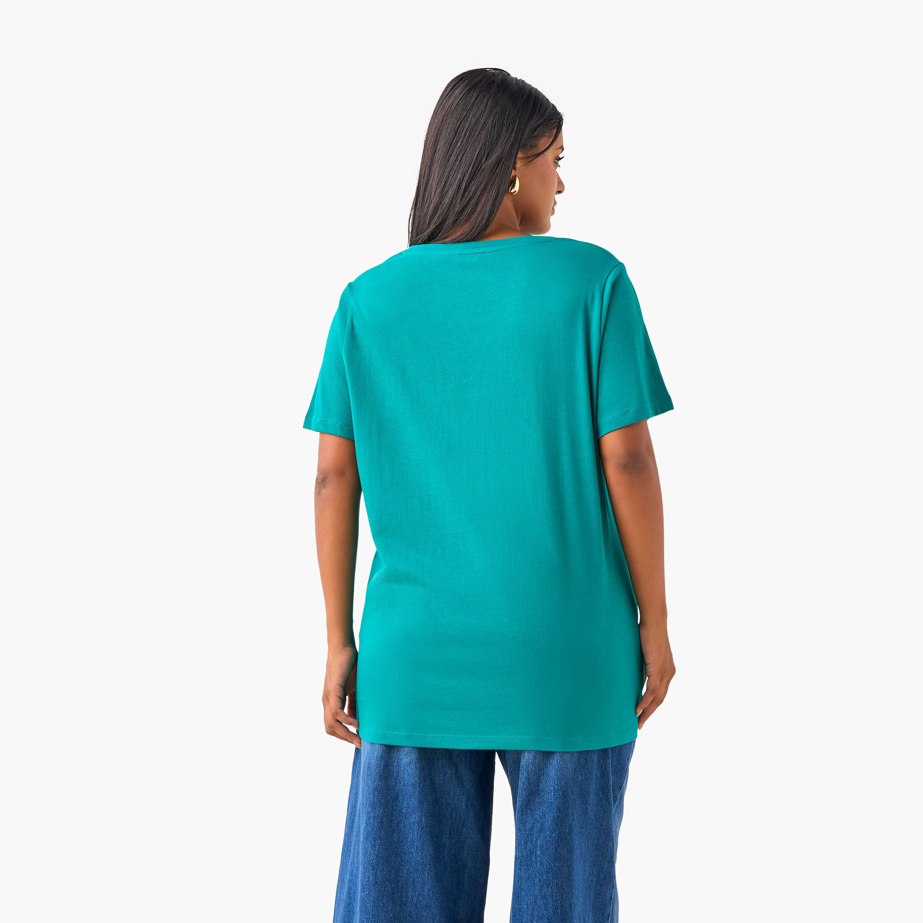 Plus Size Ulla Popken Printed T-shirt-women-clothing-tshirts-image-3