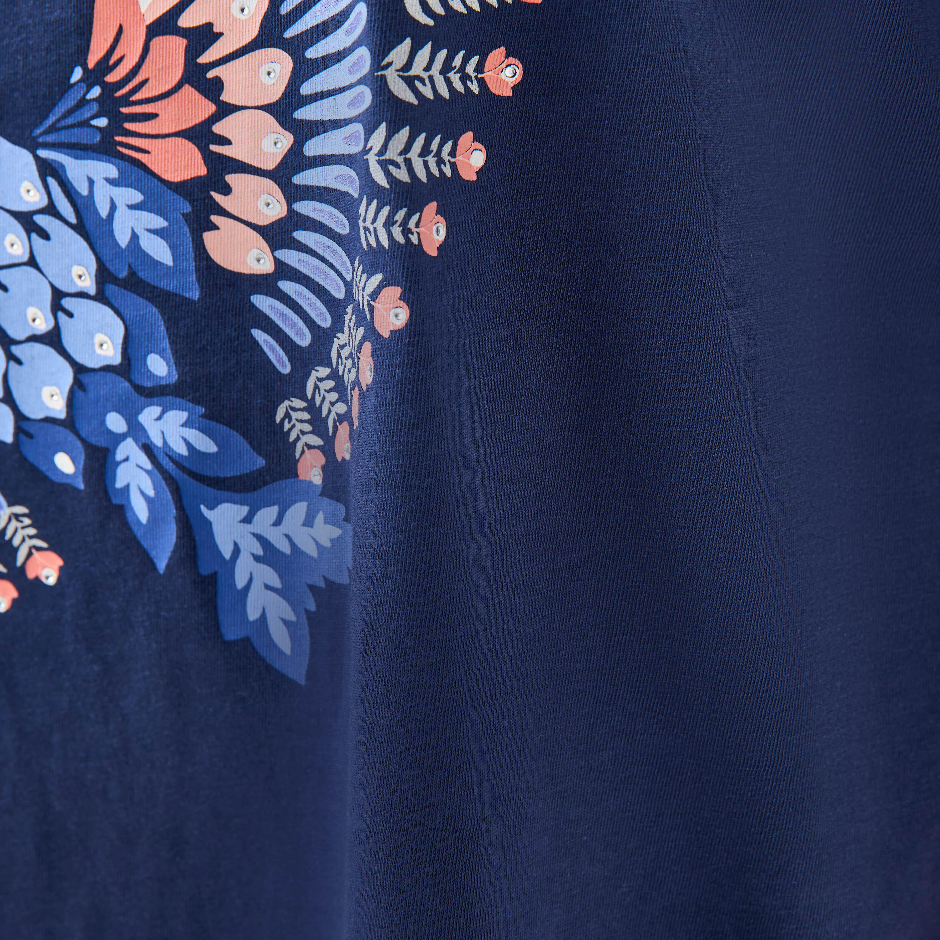 تيشيرت قطن مقاس كبير بطبعات جرافيك من أولا بوبكن-women-clothing-tshirts-image-5