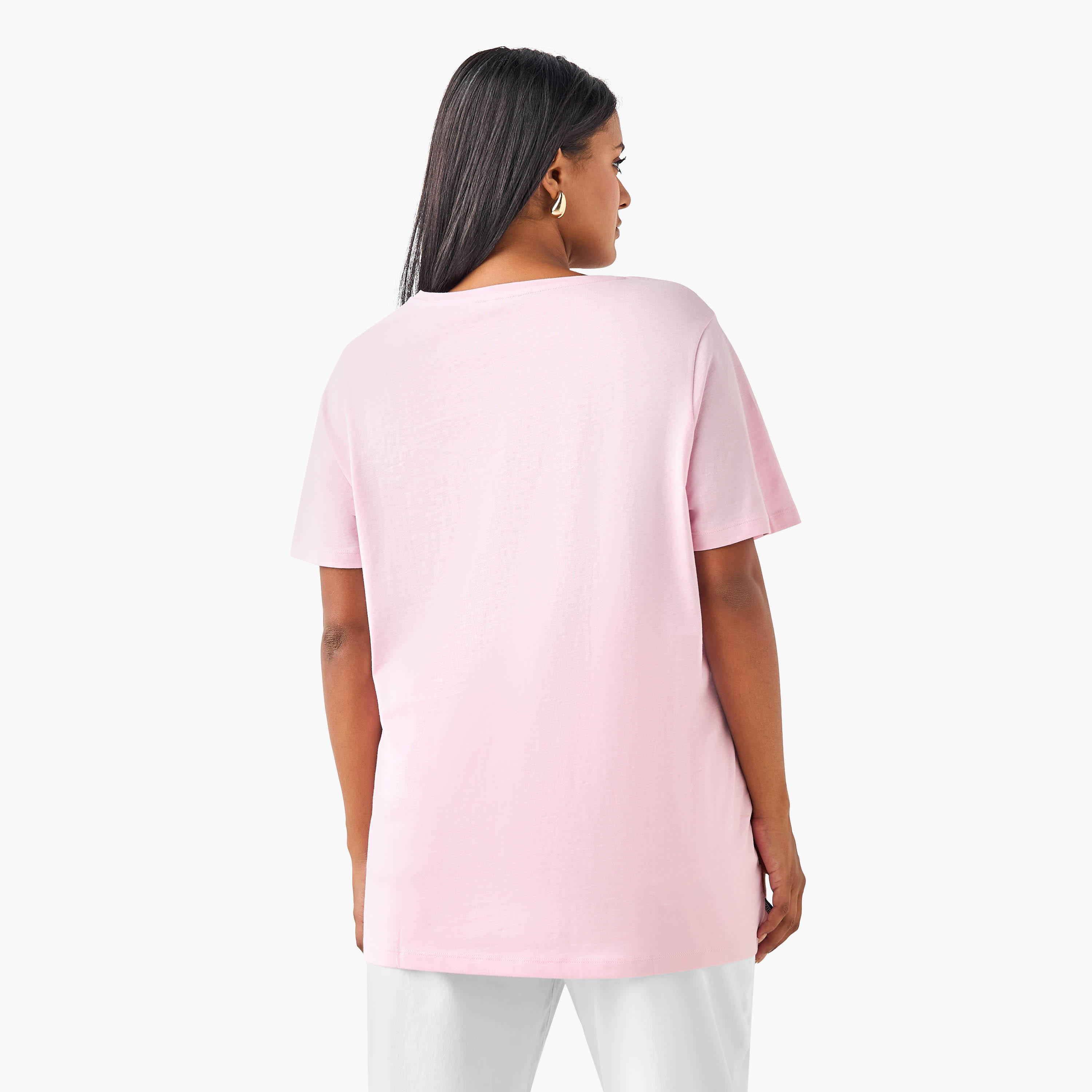 تيشيرت قطن مقاس كبير بطبعات جرافيك من أولا بوبكن-women-clothing-tshirts-image-3