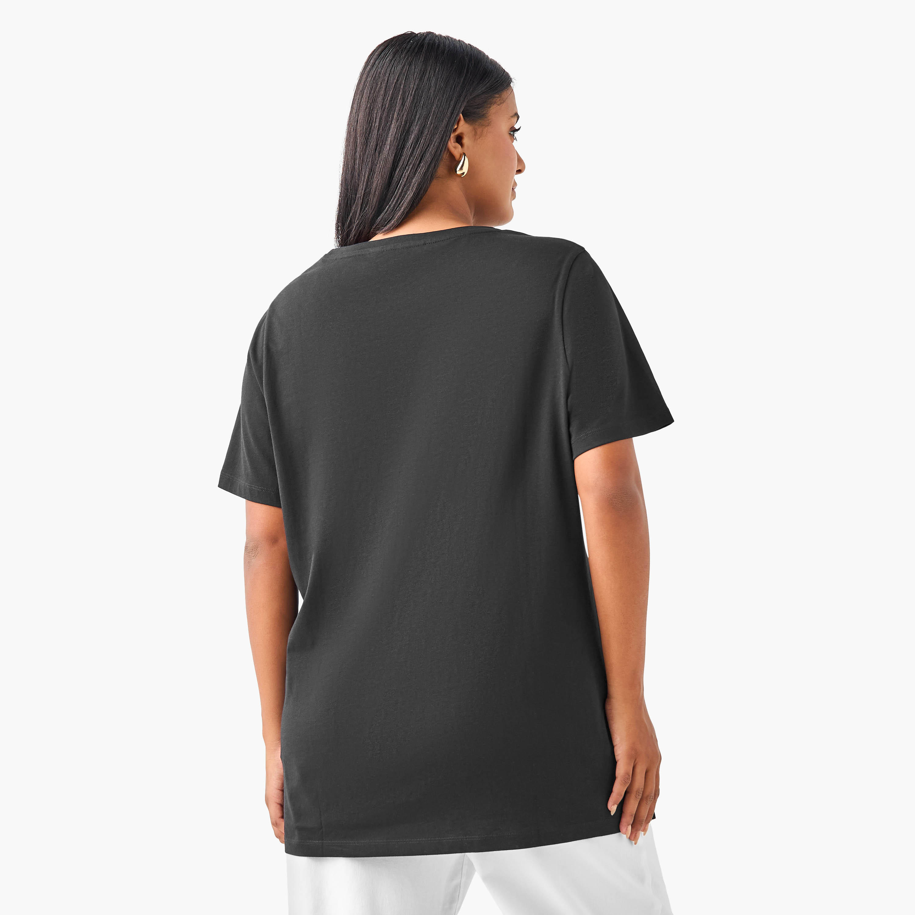 Plus Size Ulla Popken Leaf Print T-shirt-women-clothing-tshirts-image-3