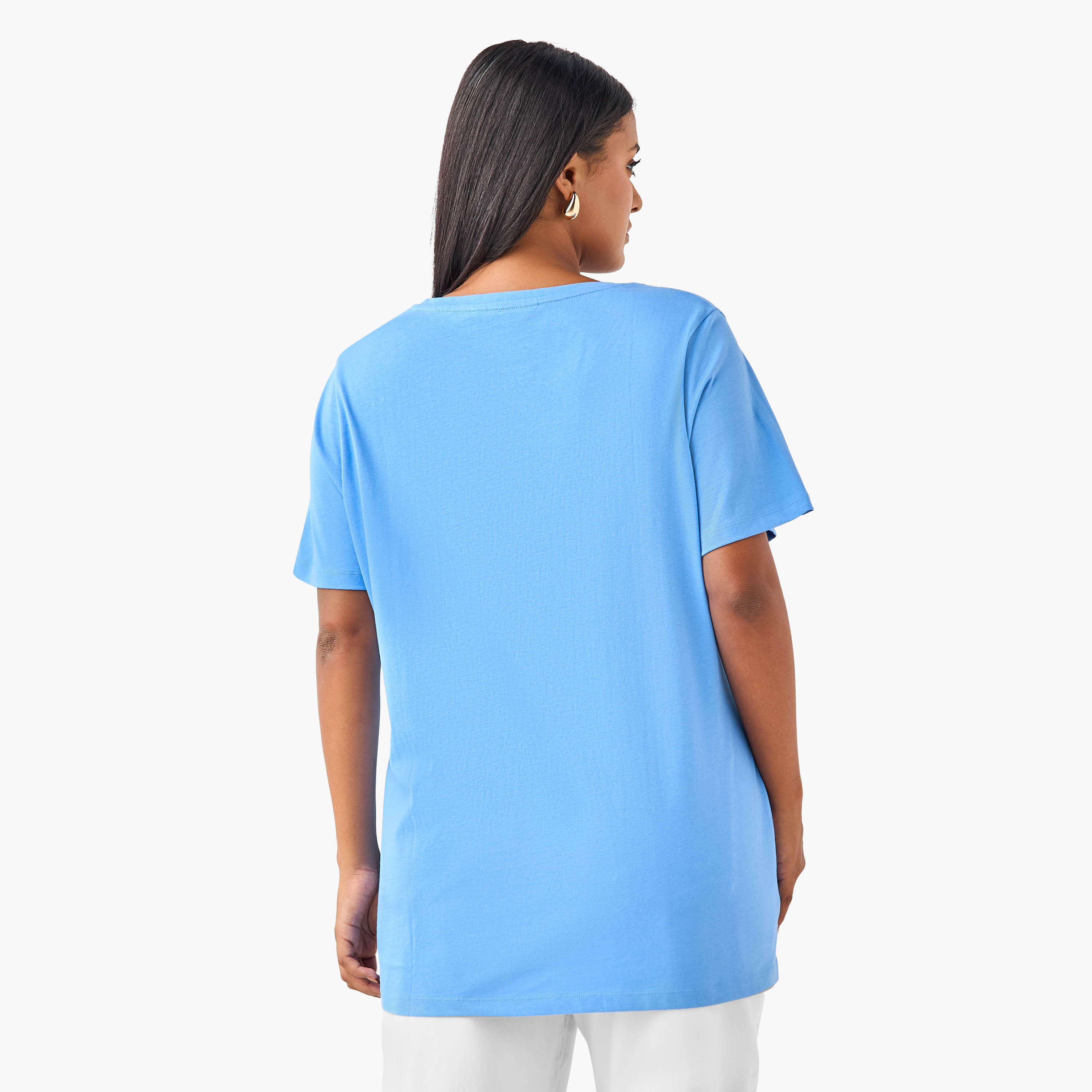 تيشيرت مقاس كبير بطبعات جرافيك من أولا بوبكين-women-clothing-tshirts-image-3